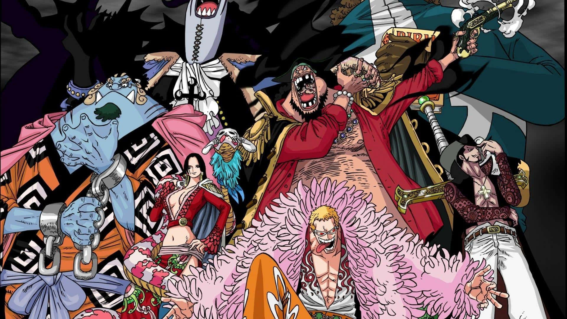 1920x1080 Download Gecko Moria, the Enigmatic Warlord of One Piece World Wallpaper