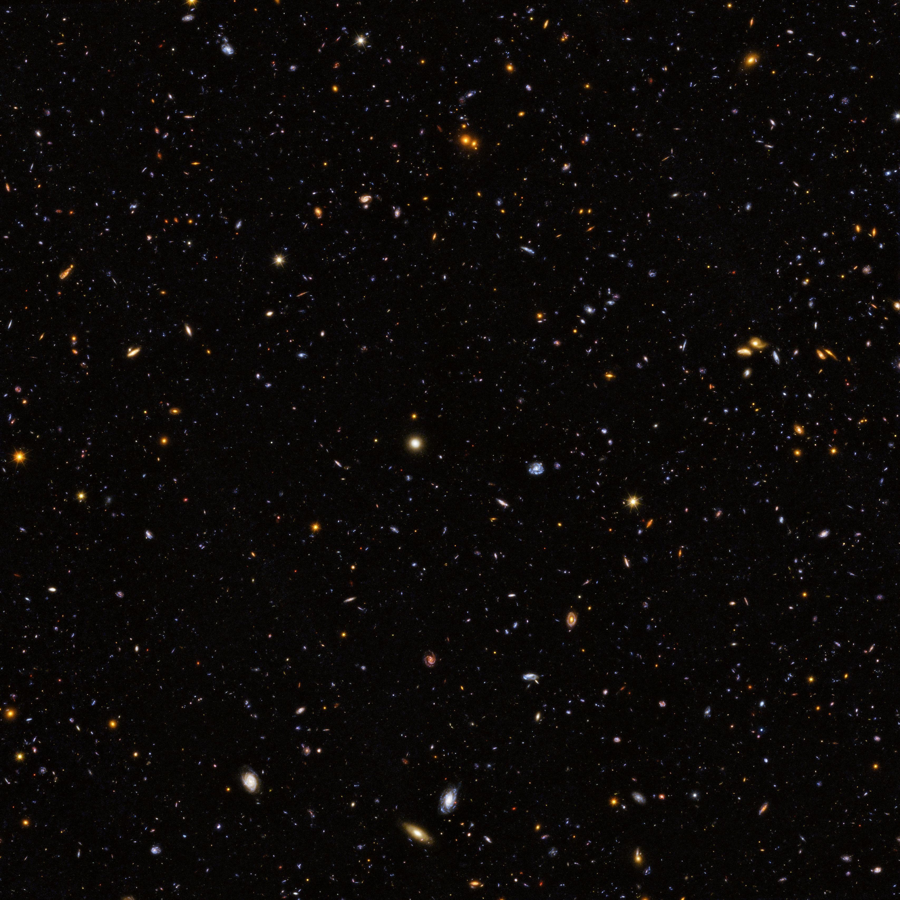 3415x3415 Download wallpaper 3415x3415 hubble, constellations, galaxy