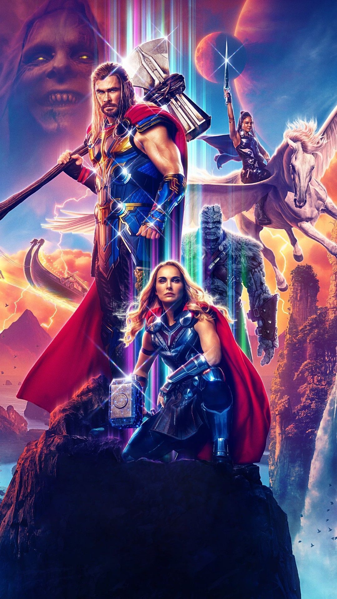 1080x1920 Thor Love And Thunder Wallpaper