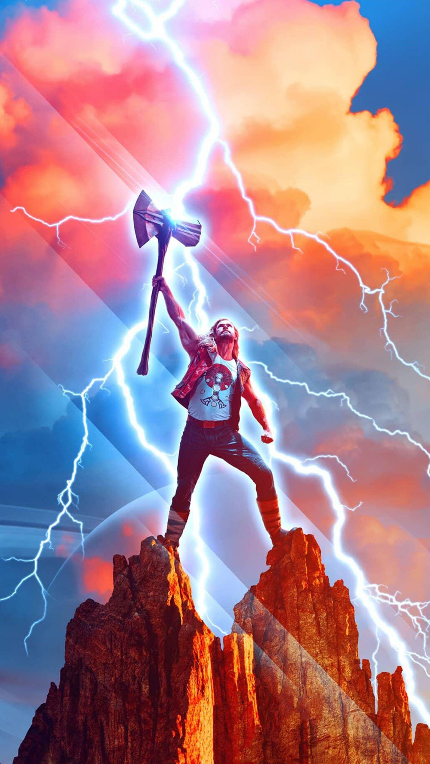 1440x2560 Thunder 4K Ultra HD Mobile Wallpaper