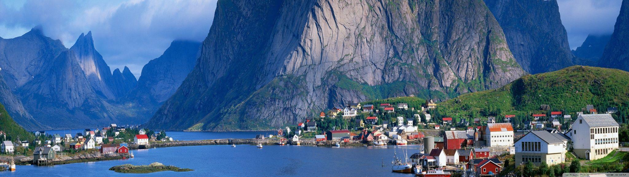 2048x576 Norway Scenery ❤ 4K HD Desktop Wallpaper for 4K Ultra HD TV