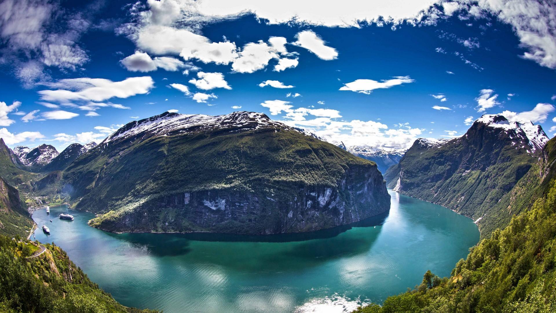 1920x1080 Norway Mountain Wallpaper