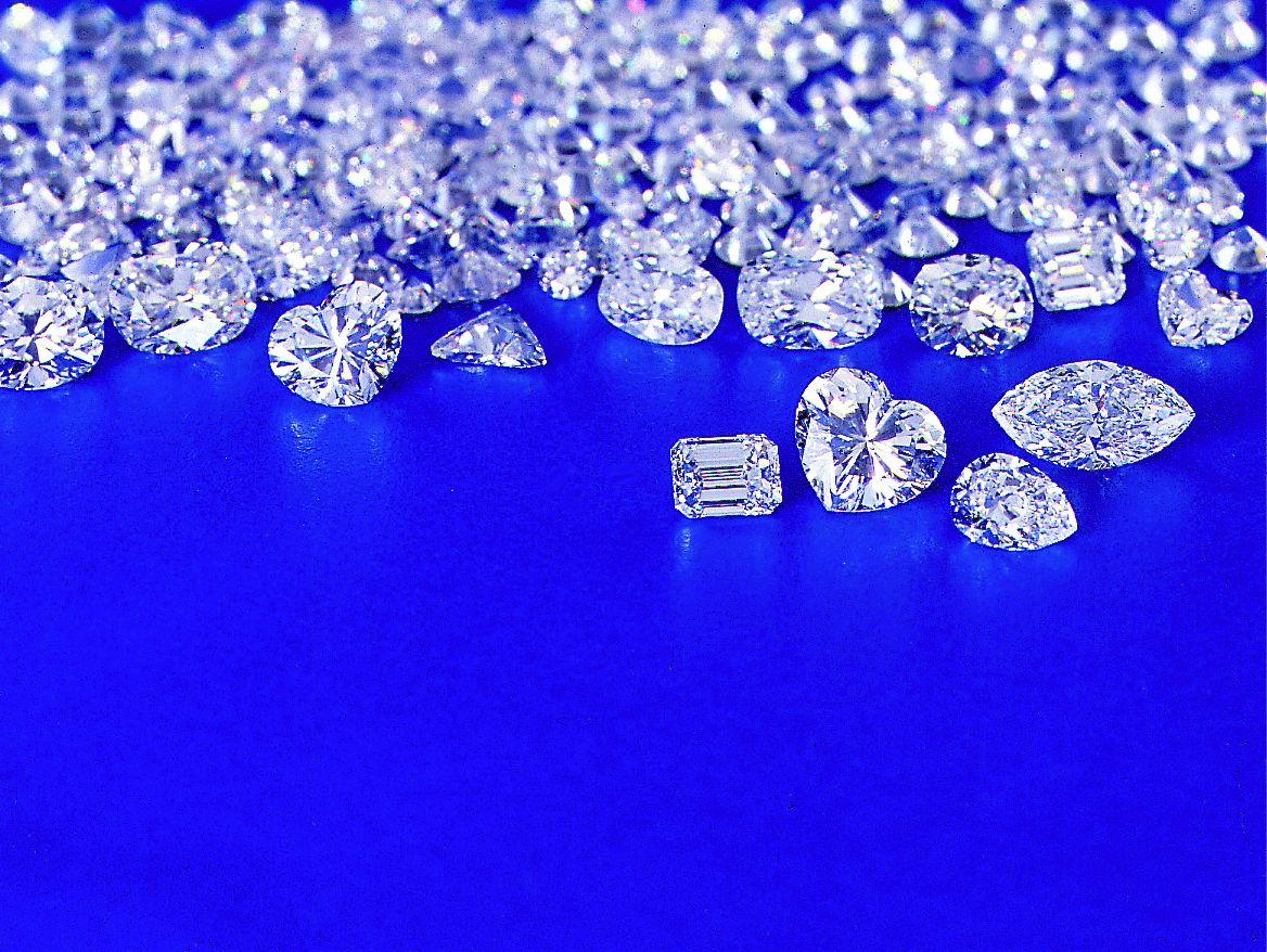 1168x878 Blue Diamonds Wallpaper HD