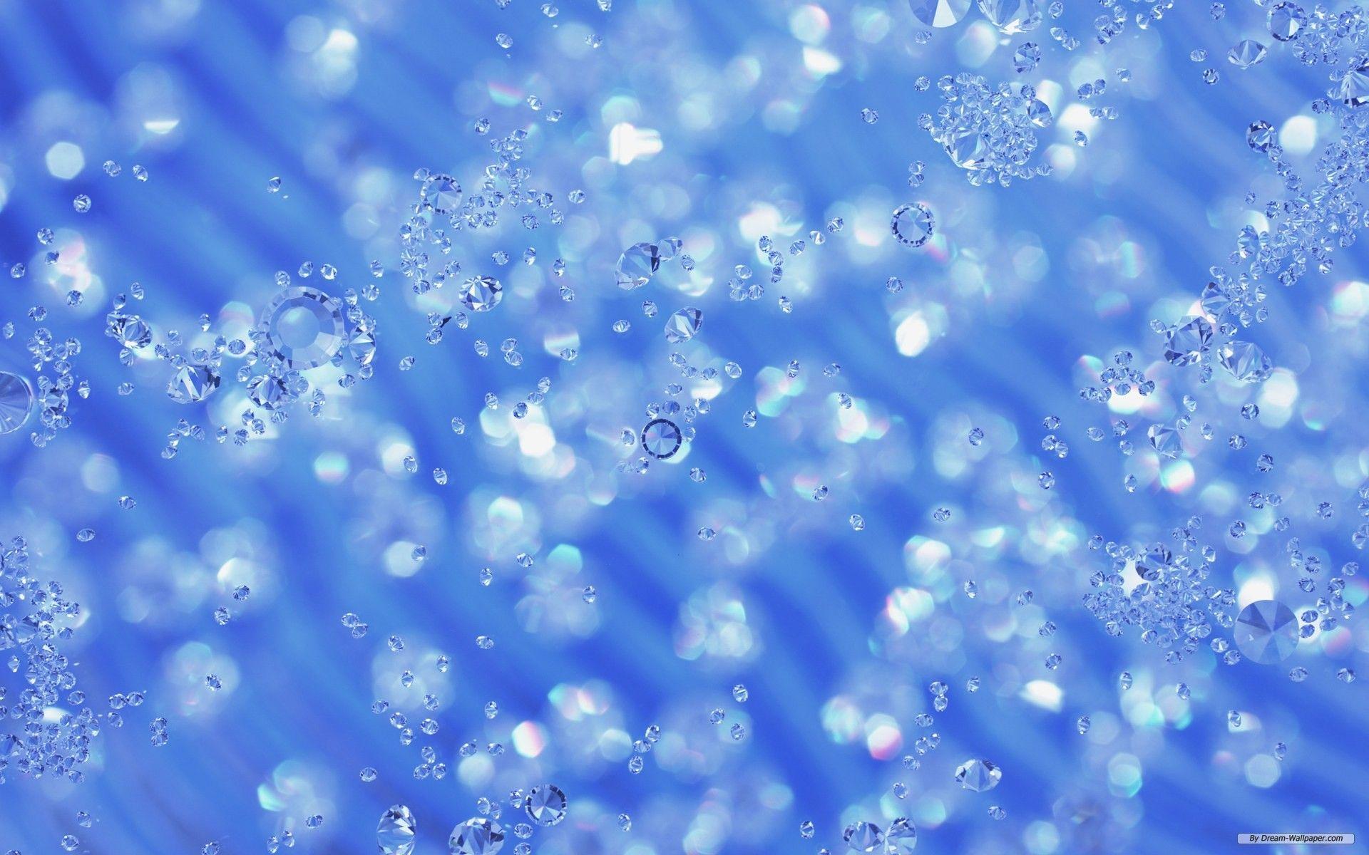 1920x1200 Blue Diamonds Wallpaper Background