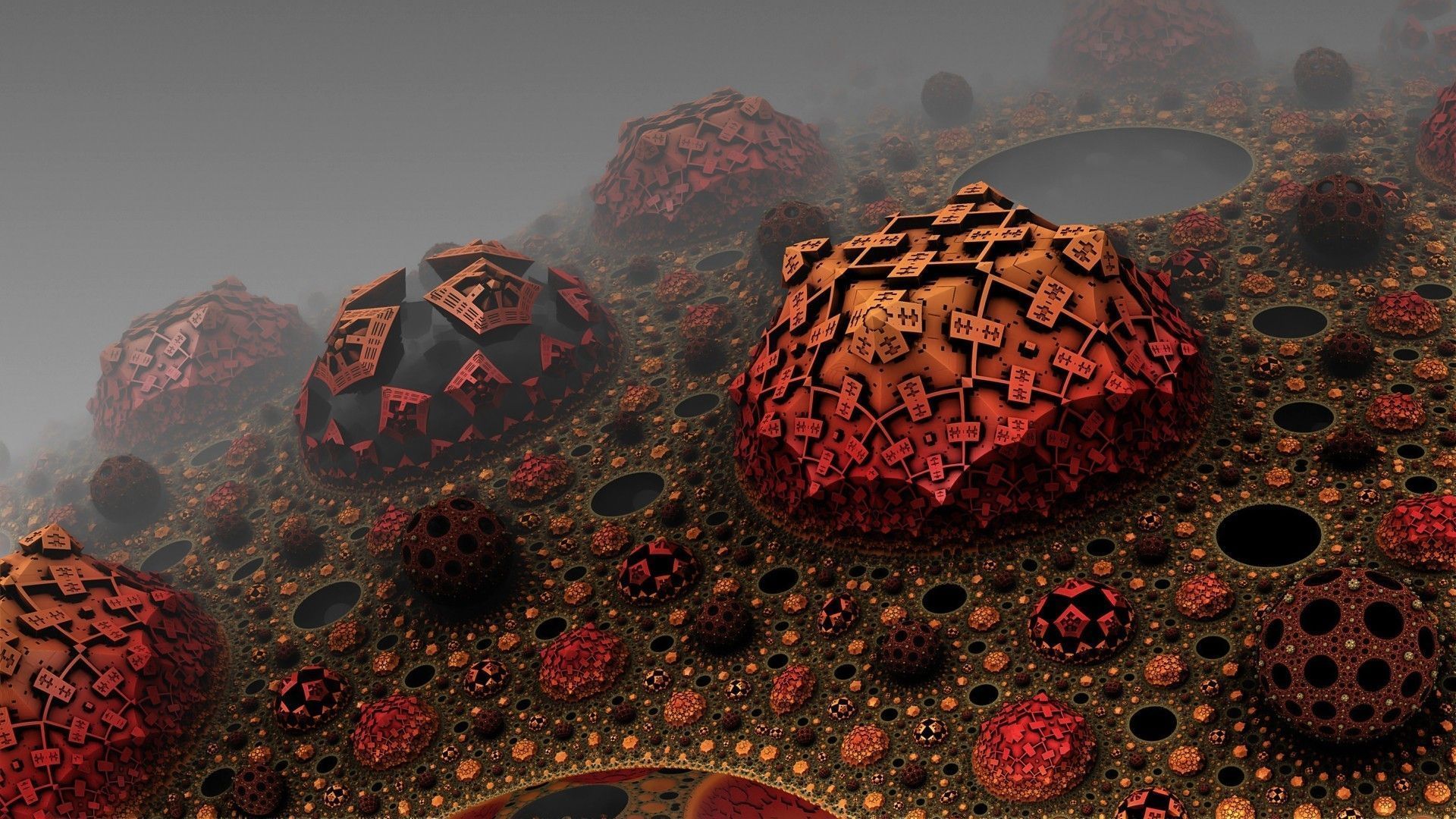 1920x1080 Abstract Fractal HD Wallpaper