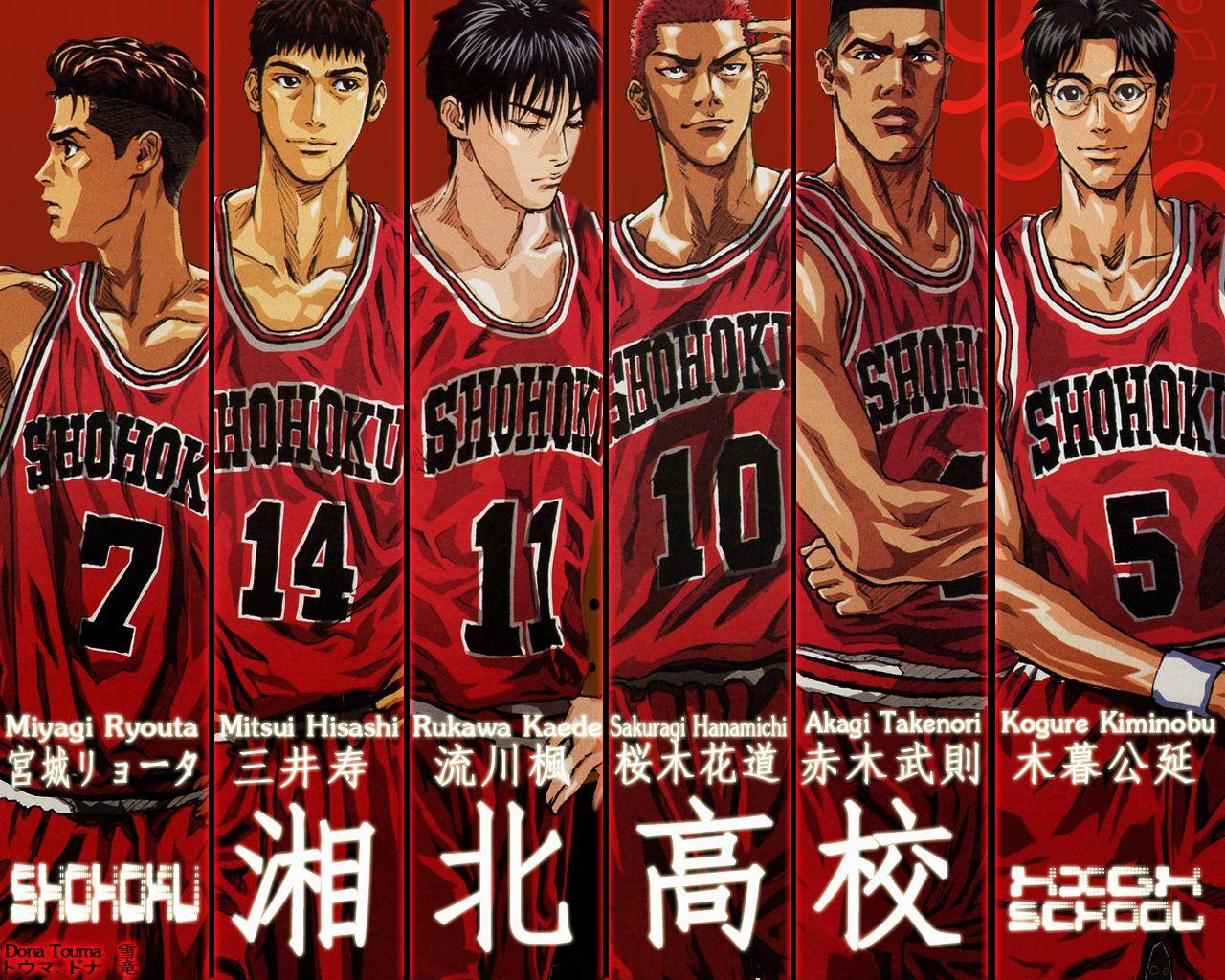 Slam Dunk Wallpapers Top Free Slam Dunk Backgrounds