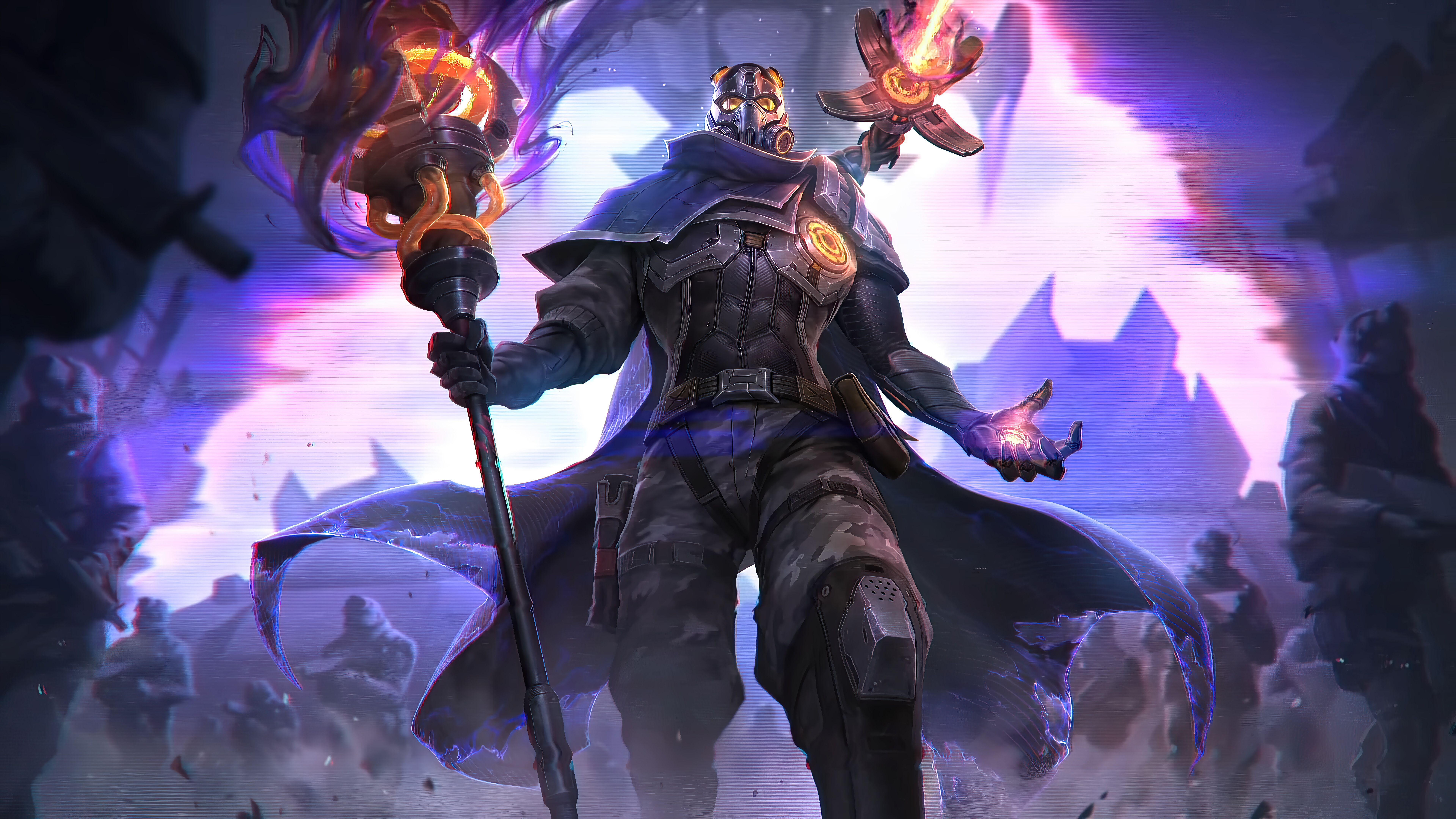 7680x4320 Viktor League Of Legends 8k Wallpaper