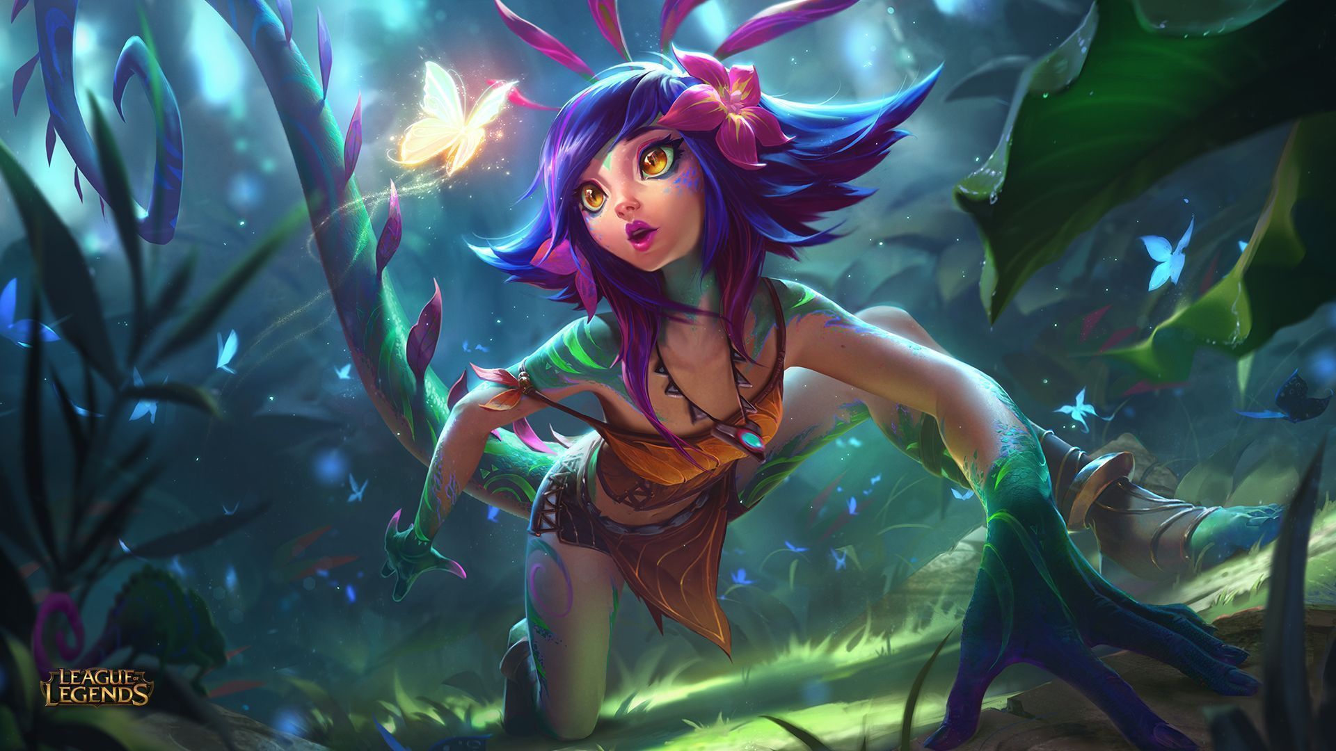 1920x1080 Neeko (League Of Legends) wallpaper