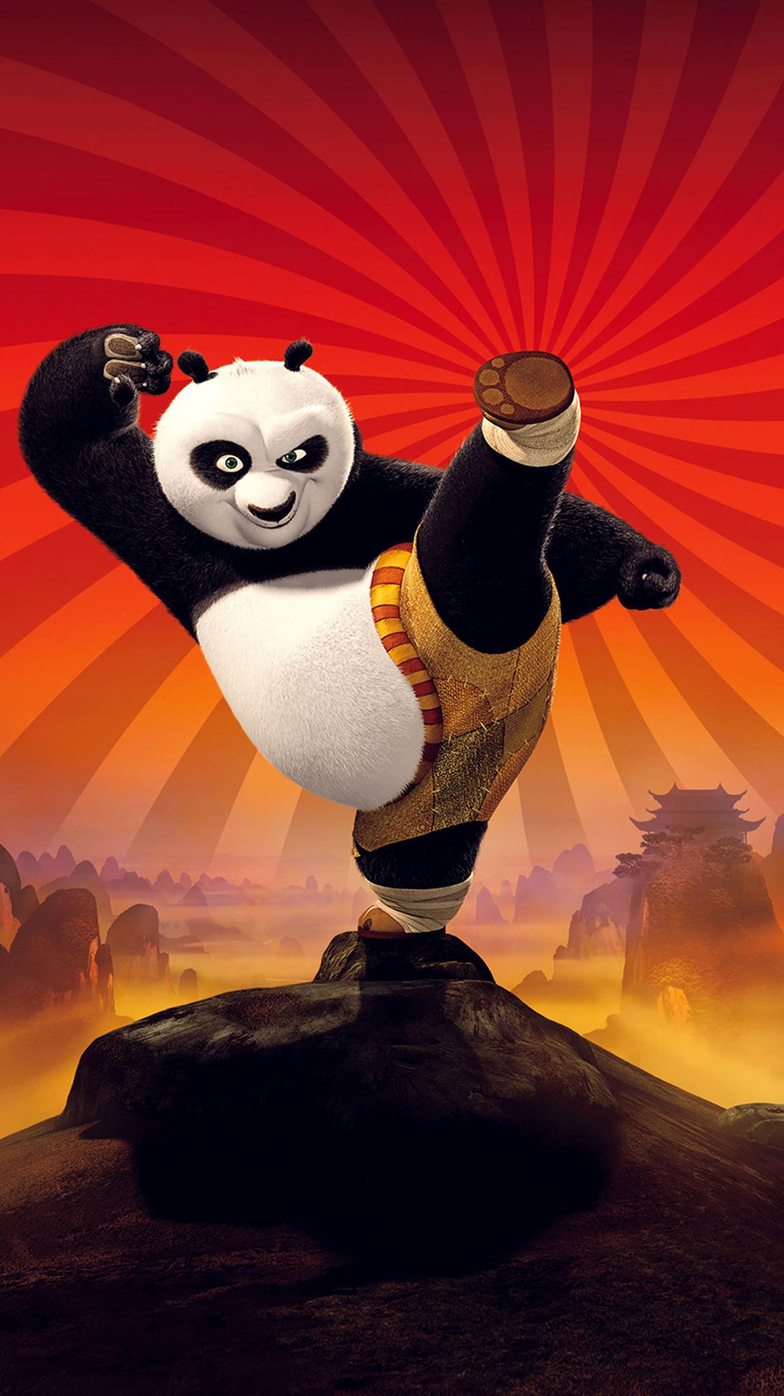 Hình nền điện thoại 1536x2732 Kung Fu Panda (2008)
