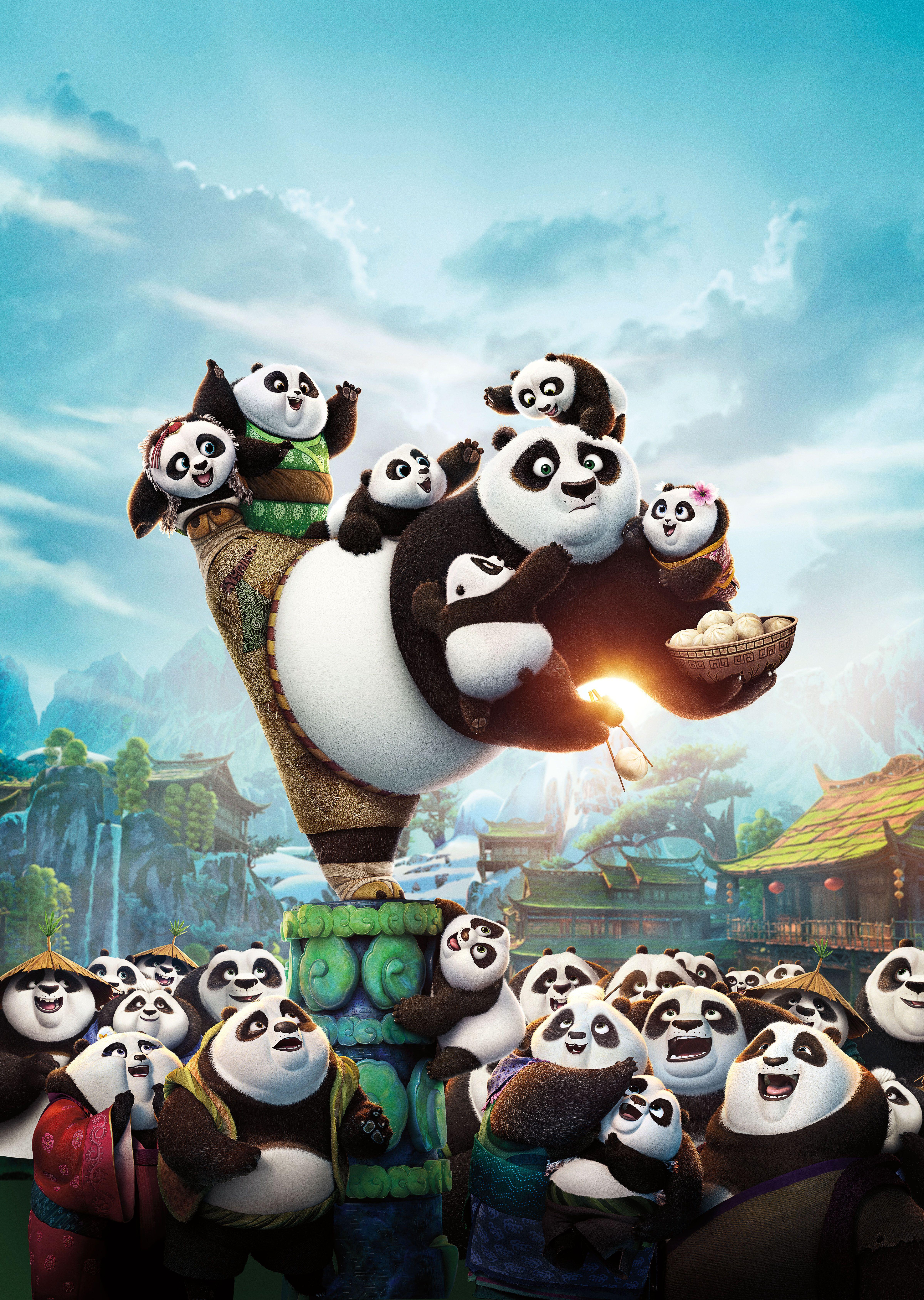 4800x6750 Hình nền Kung Fu Panda 3, Hoạt hình, Po, Gấu trúc, Phim