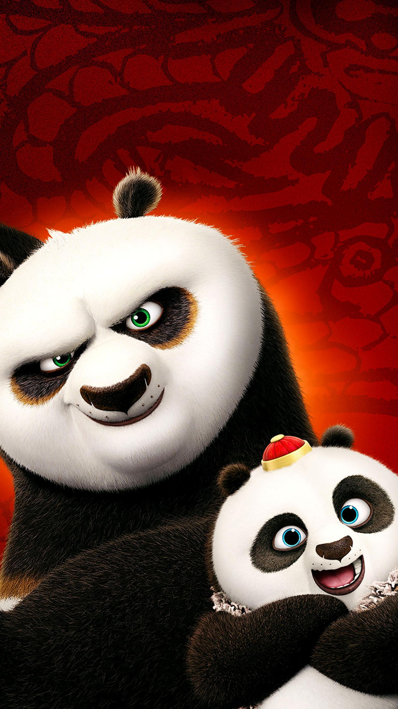 Hình nền điện thoại 1536x2732 Kung Fu Panda 3 (2016)