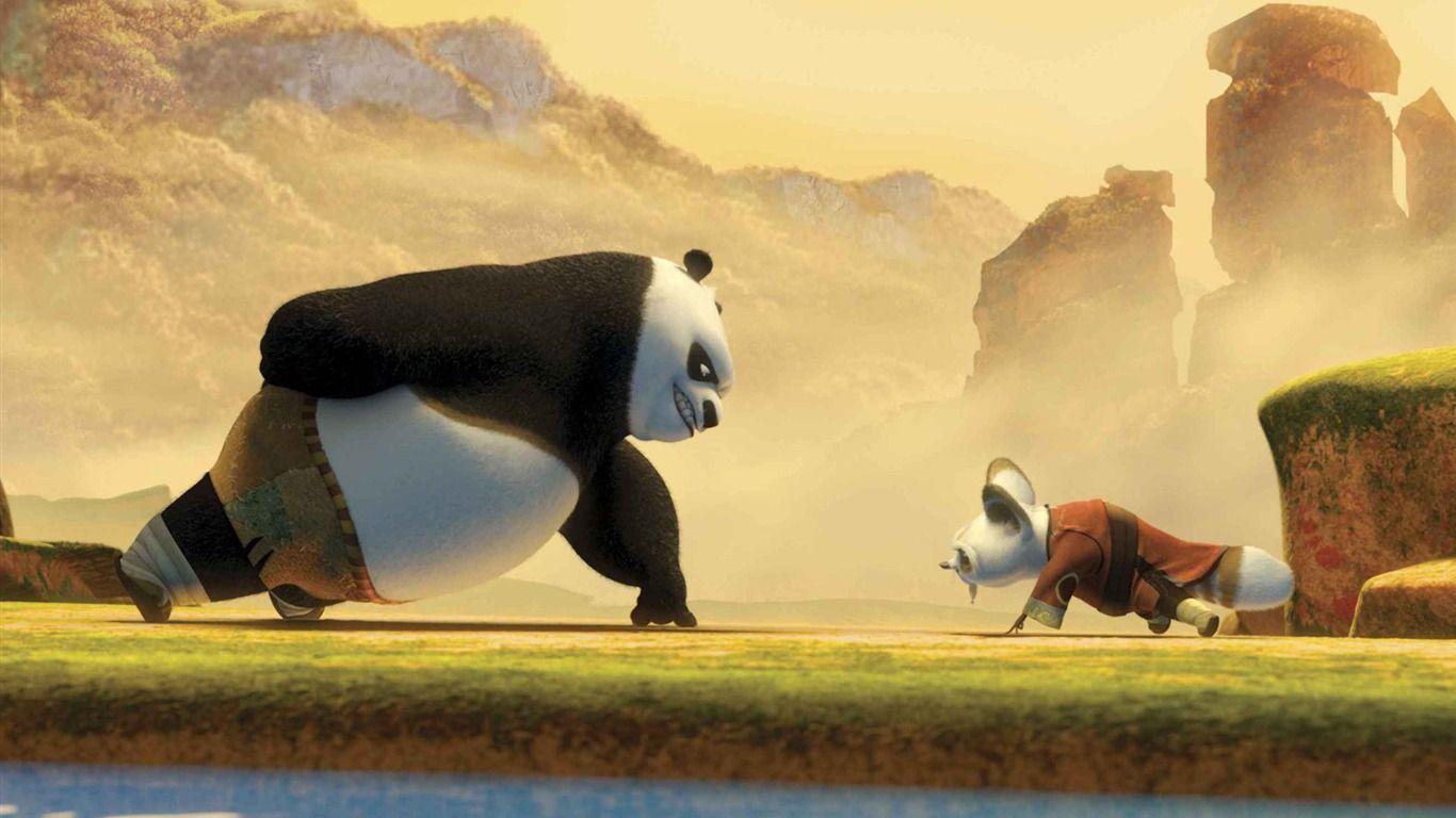 1366x768 Trở lại 84 Kung Fu Panda Hình nền HD - Kung Fu Panda