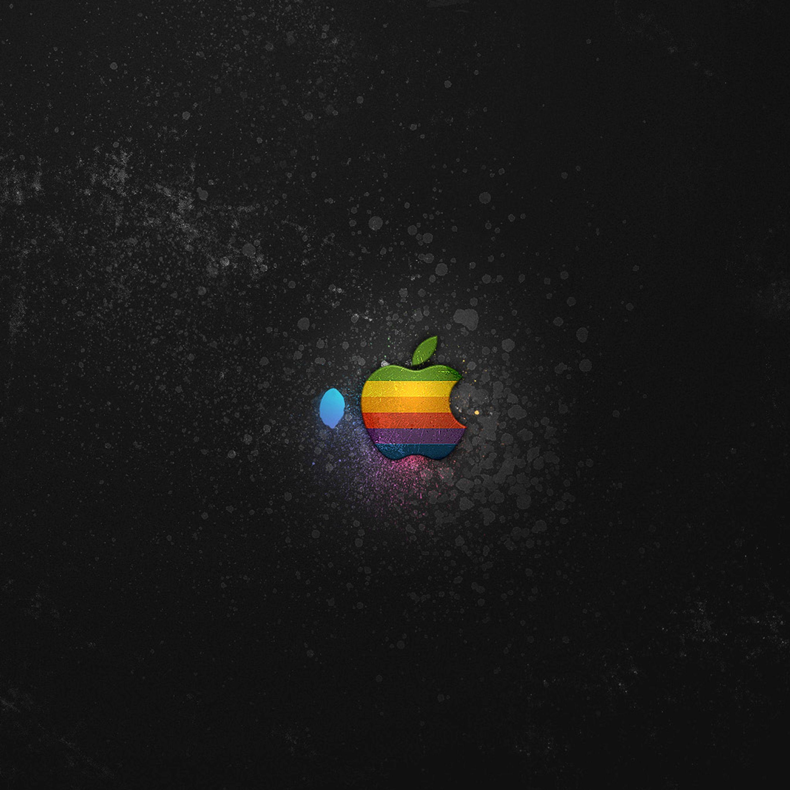 2732x2732 Apple Splatters iPad Wallpaper