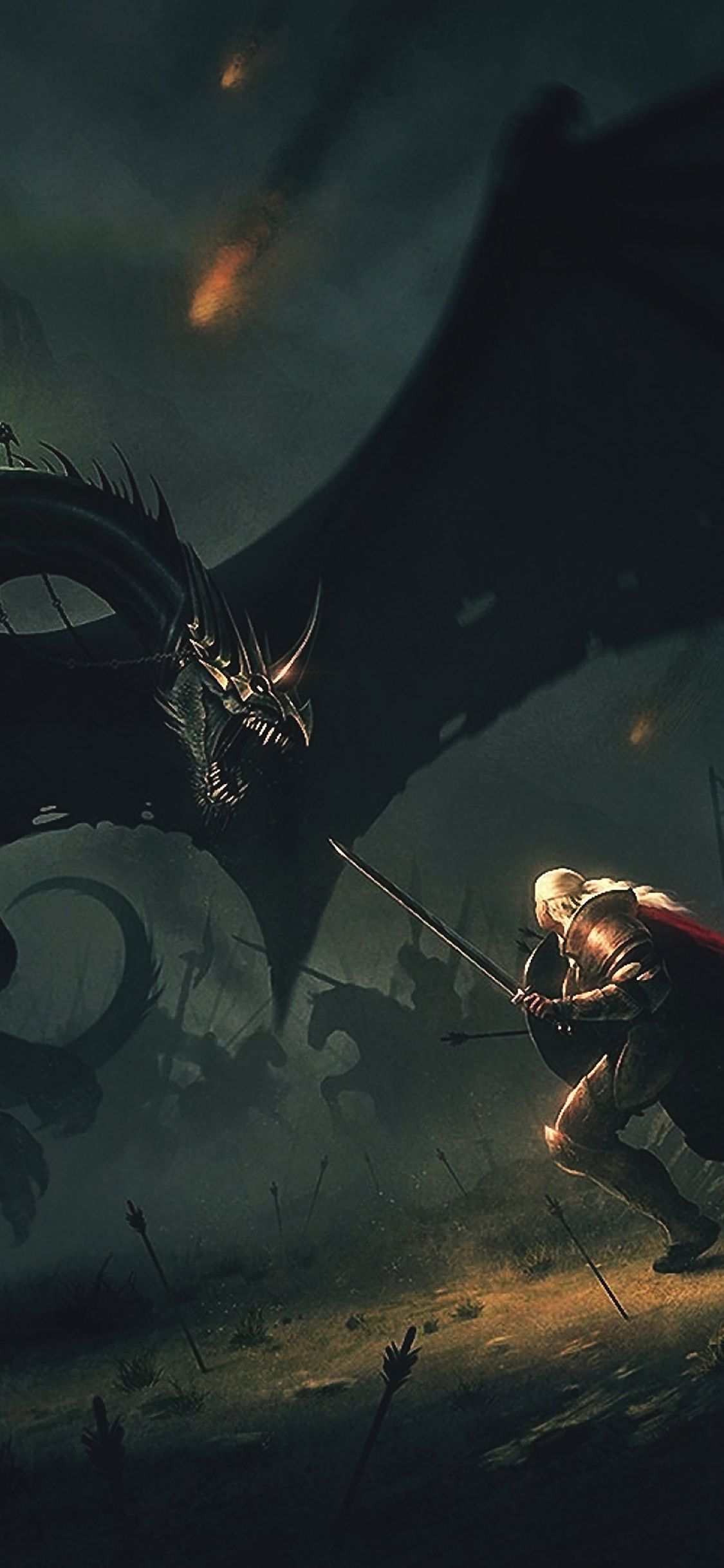1125x2436 Wings Dragons Boss Lord Of The