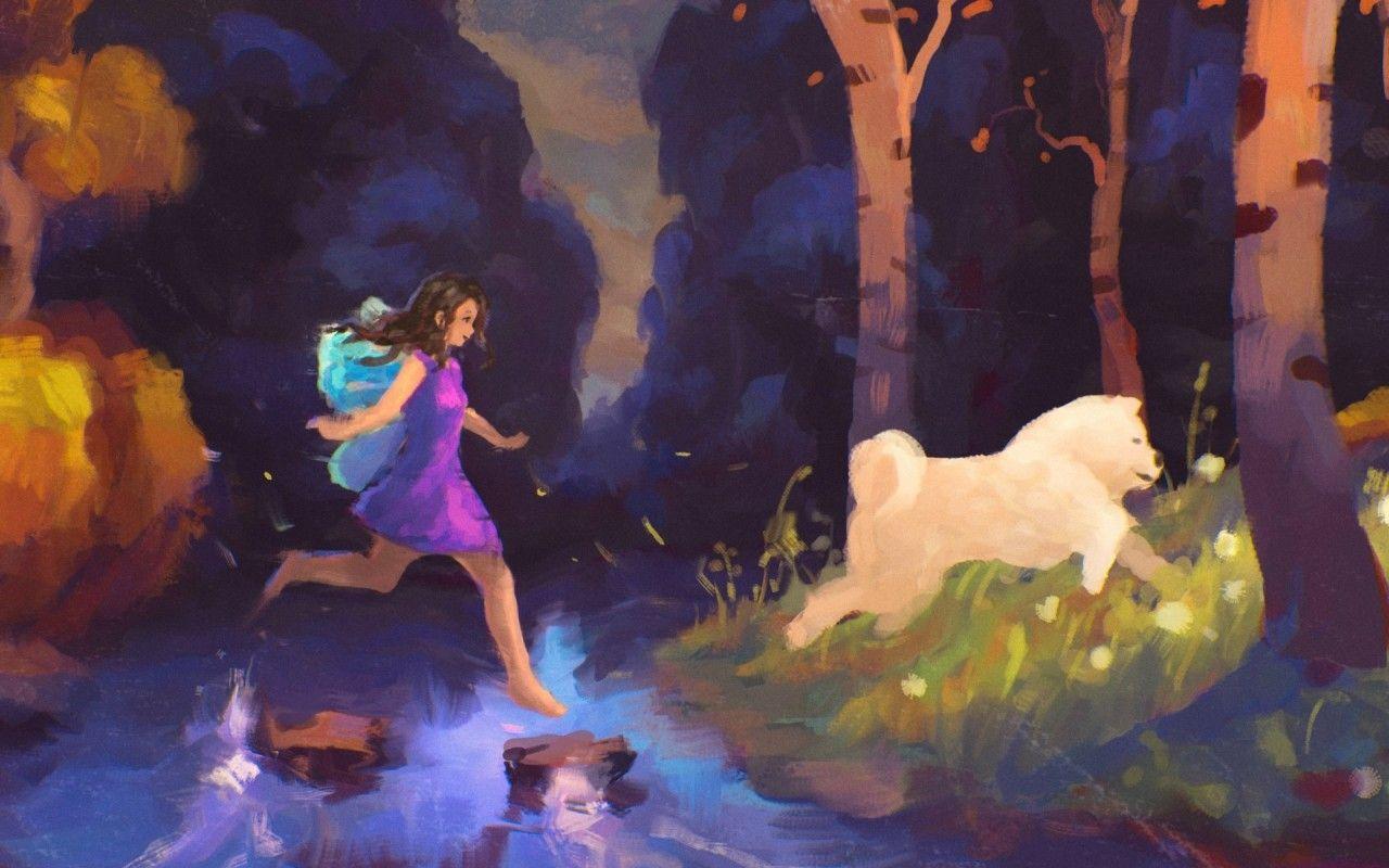 1280x800 Little Fairy wallpaper. Little Fairy
