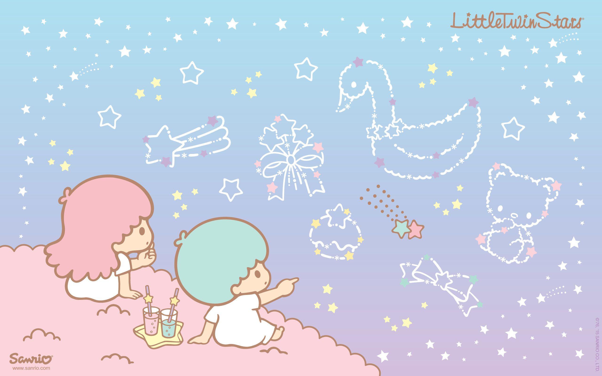 2560x1600 Little Twin Stars Wallpaper