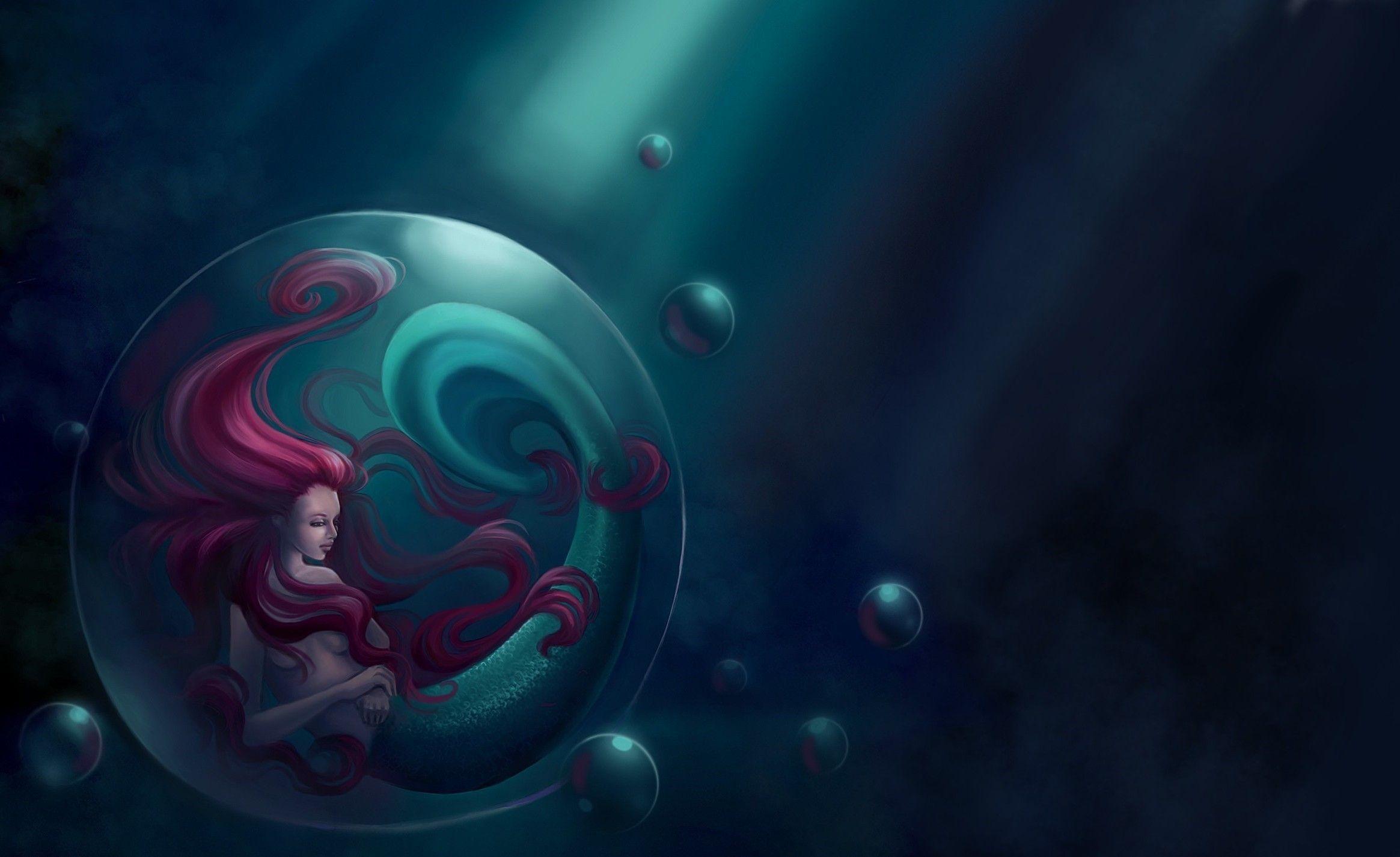 2329x1426 The Little Mermaid Wallpaper
