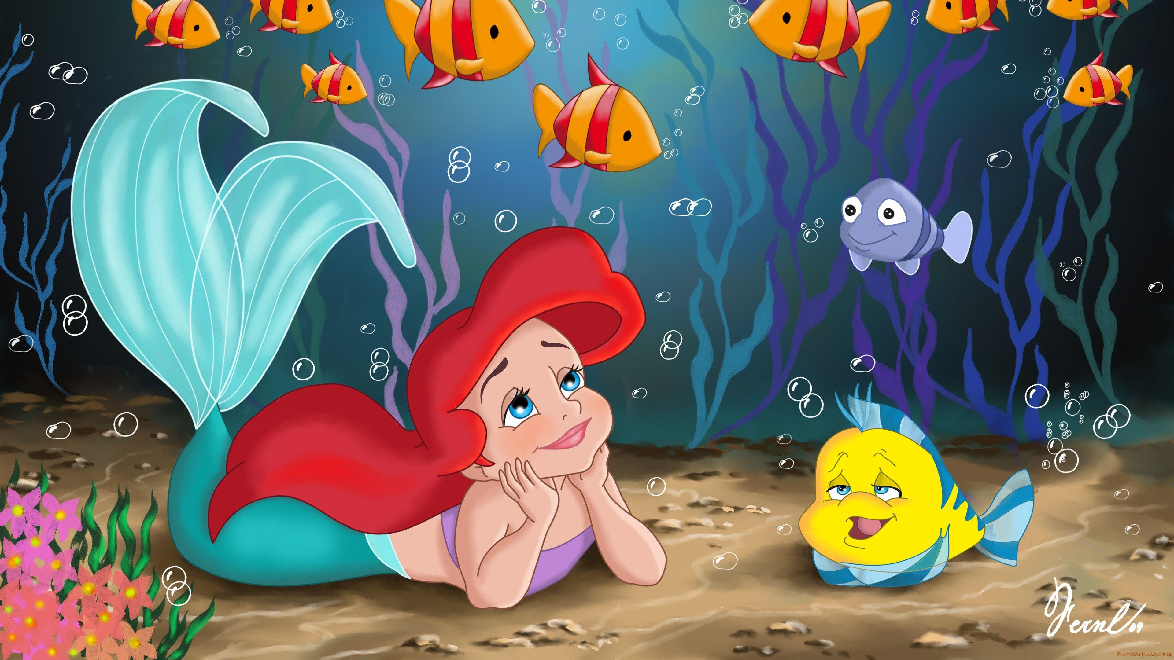 The Little Mermaid Wallpapers Top Free The Little Mermaid Backgrounds Wallpaperaccess