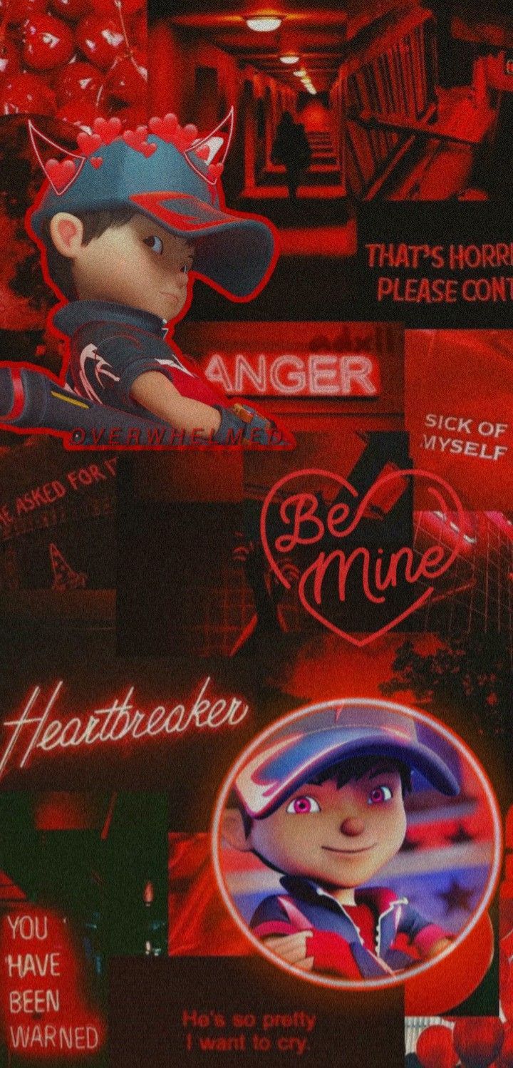 720x1498 BoBoiBoy Halilintar Wallpaper