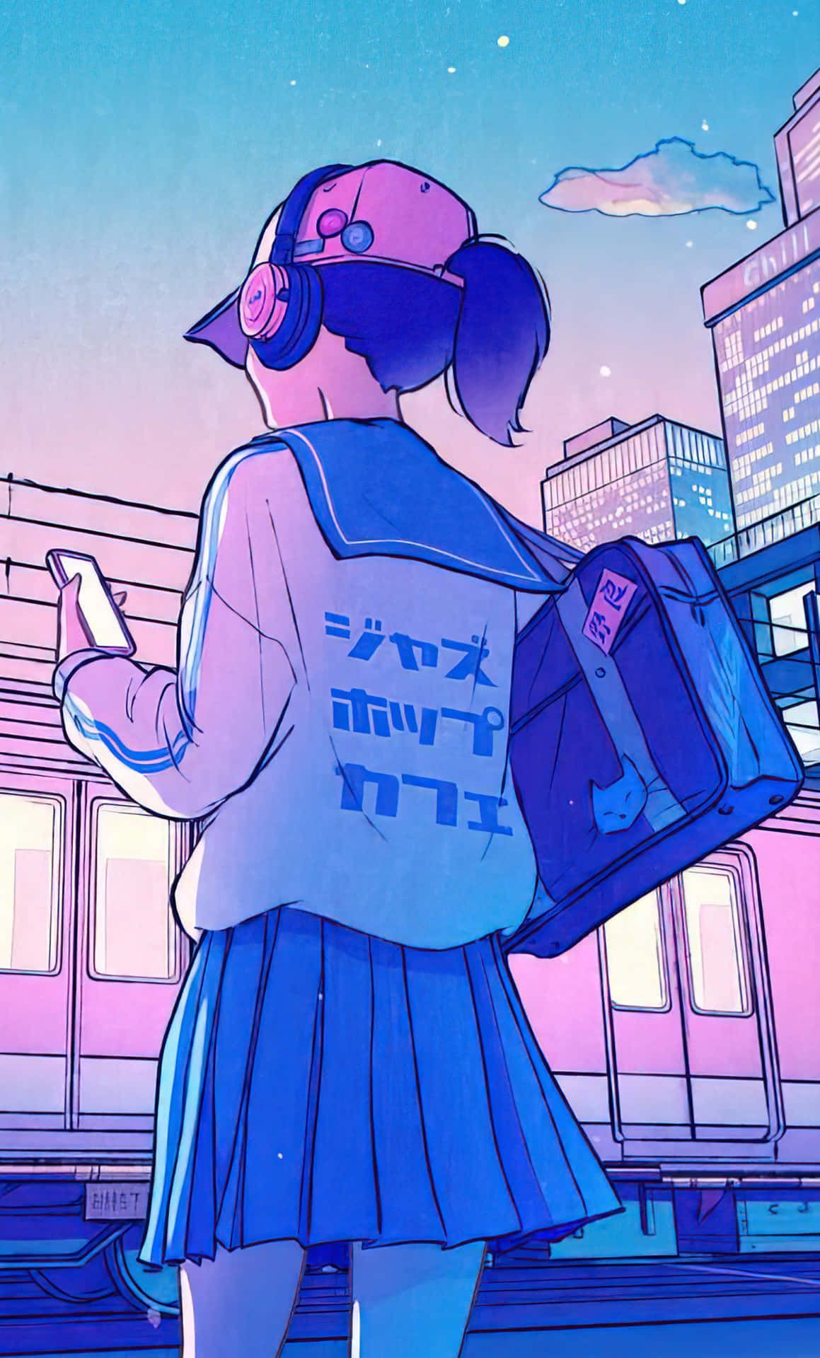 1159x1920 anime aesthetic Wallpaper