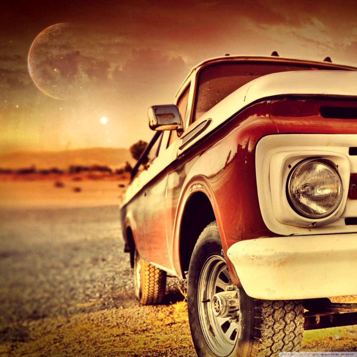 1216x1216 Vintage Cars Wallpaper
