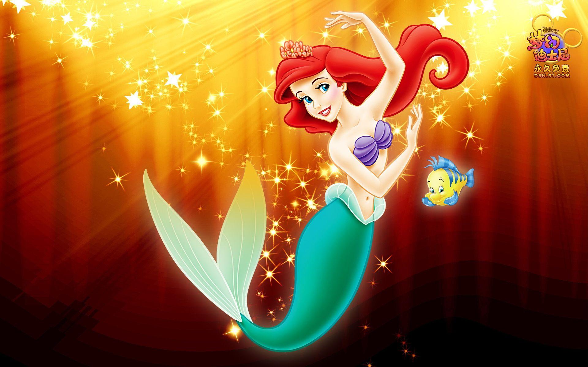 1920x1200 Little Mermaid Wallpaper