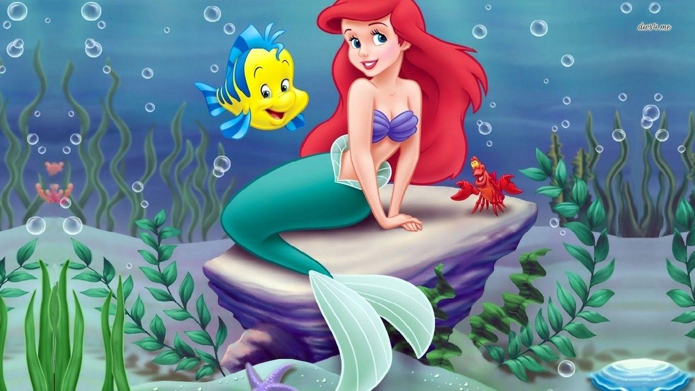 1366x768 The Little Mermaid wallpaper wallpaper