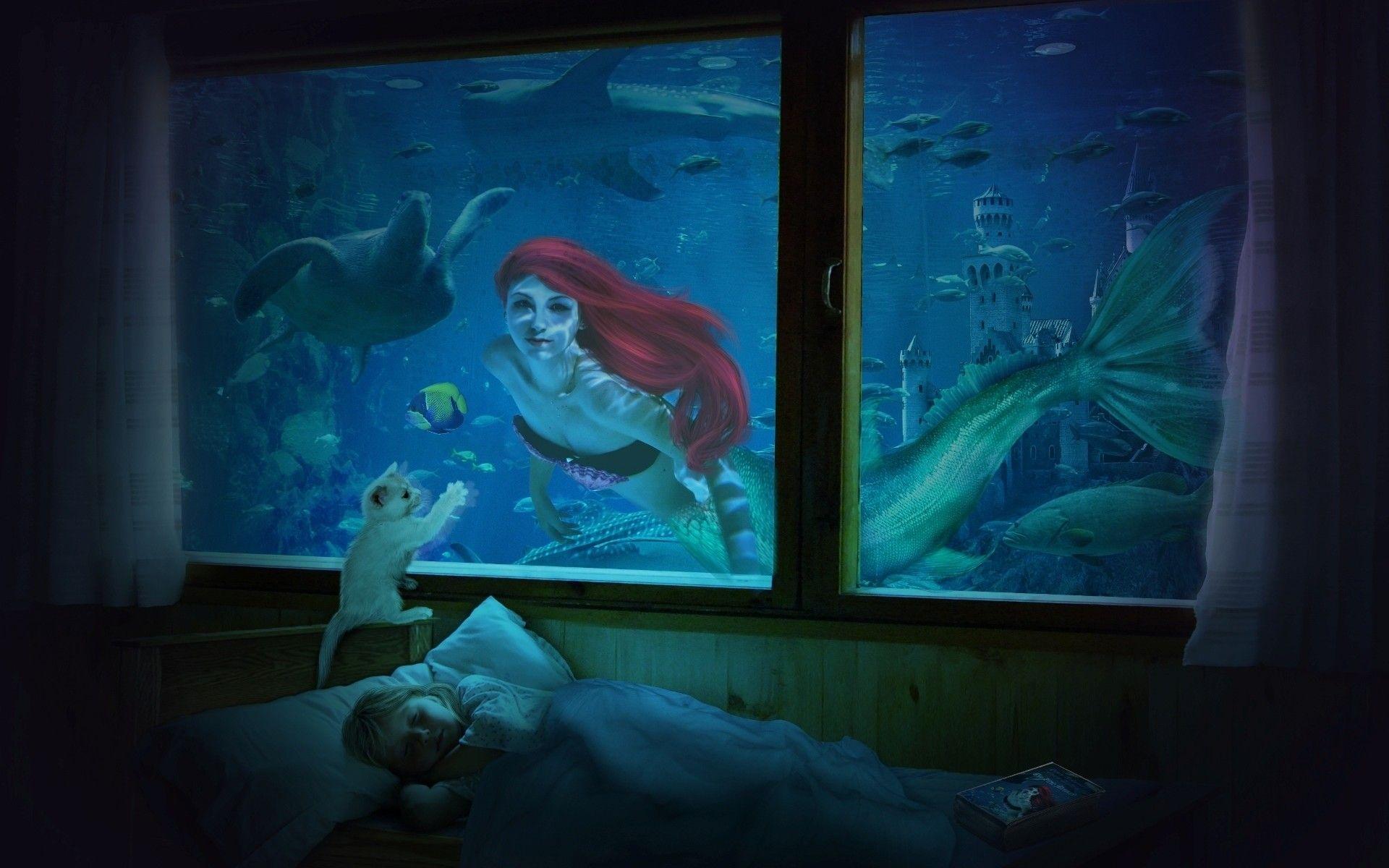 1920x1200 Mermaid Wallpaper