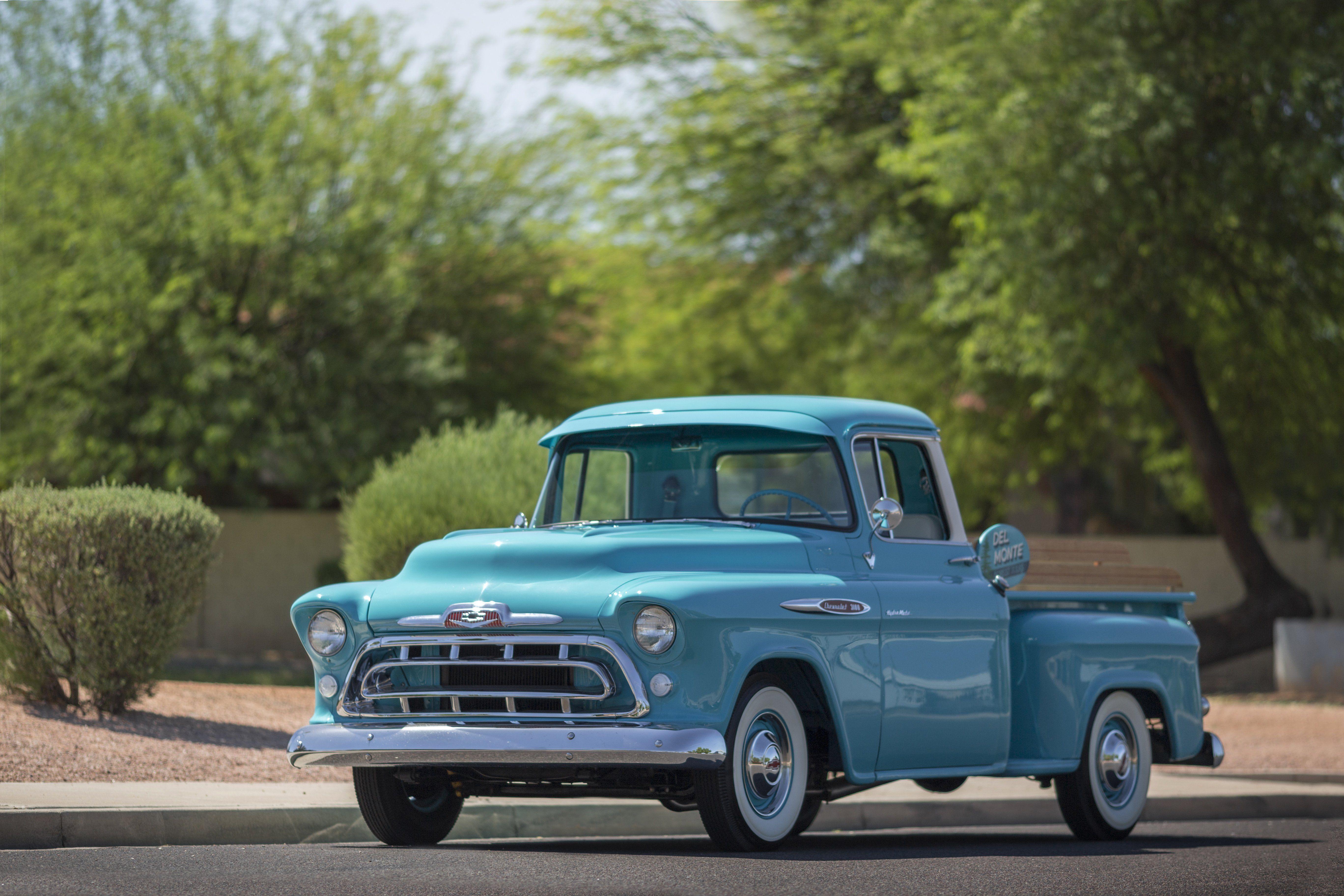 5472x3648 Chevrolet Chevy 3100 Pickup Stepside Classic Old Vintage