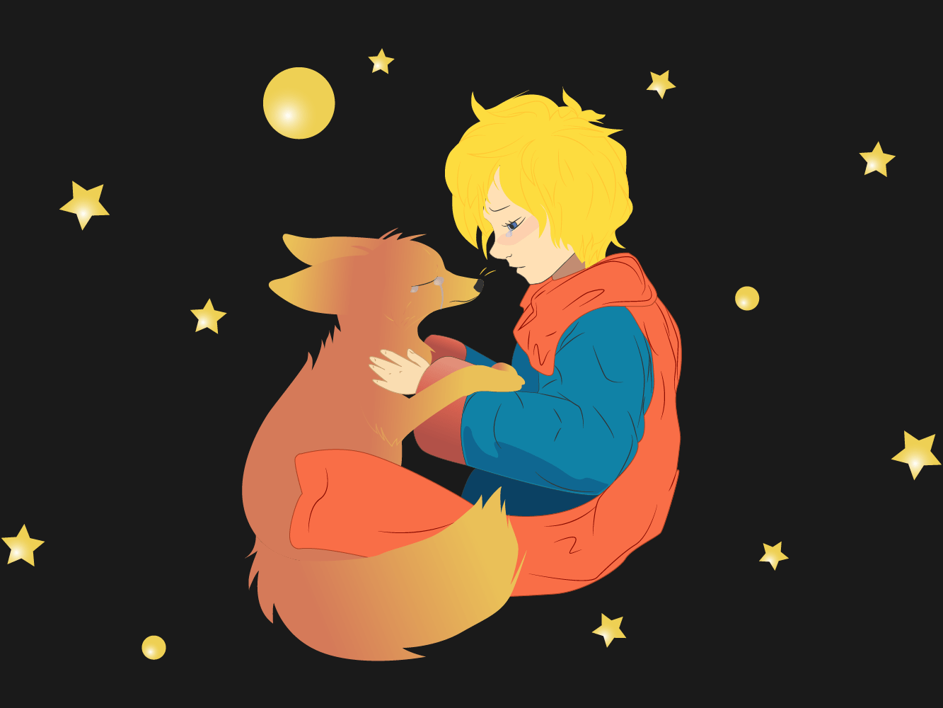 The Little Prince Fox Wallpapers - Top Free The Little Prince Fox ...