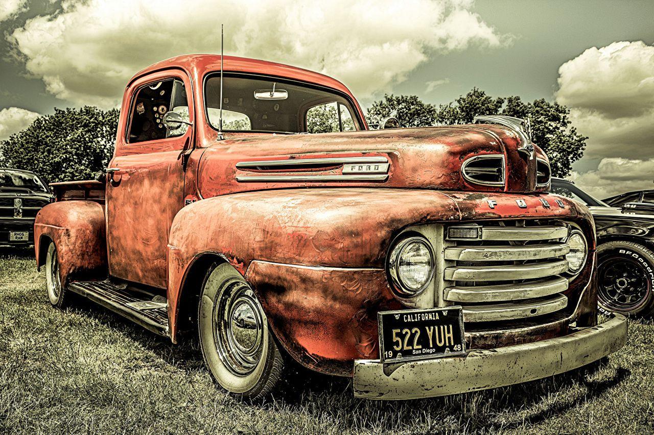 1280x853 Image Ford 1948 Pick Up Retro auto