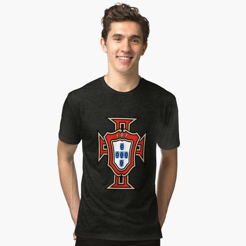 1000x1000 Portugal Soccer Logo Poster