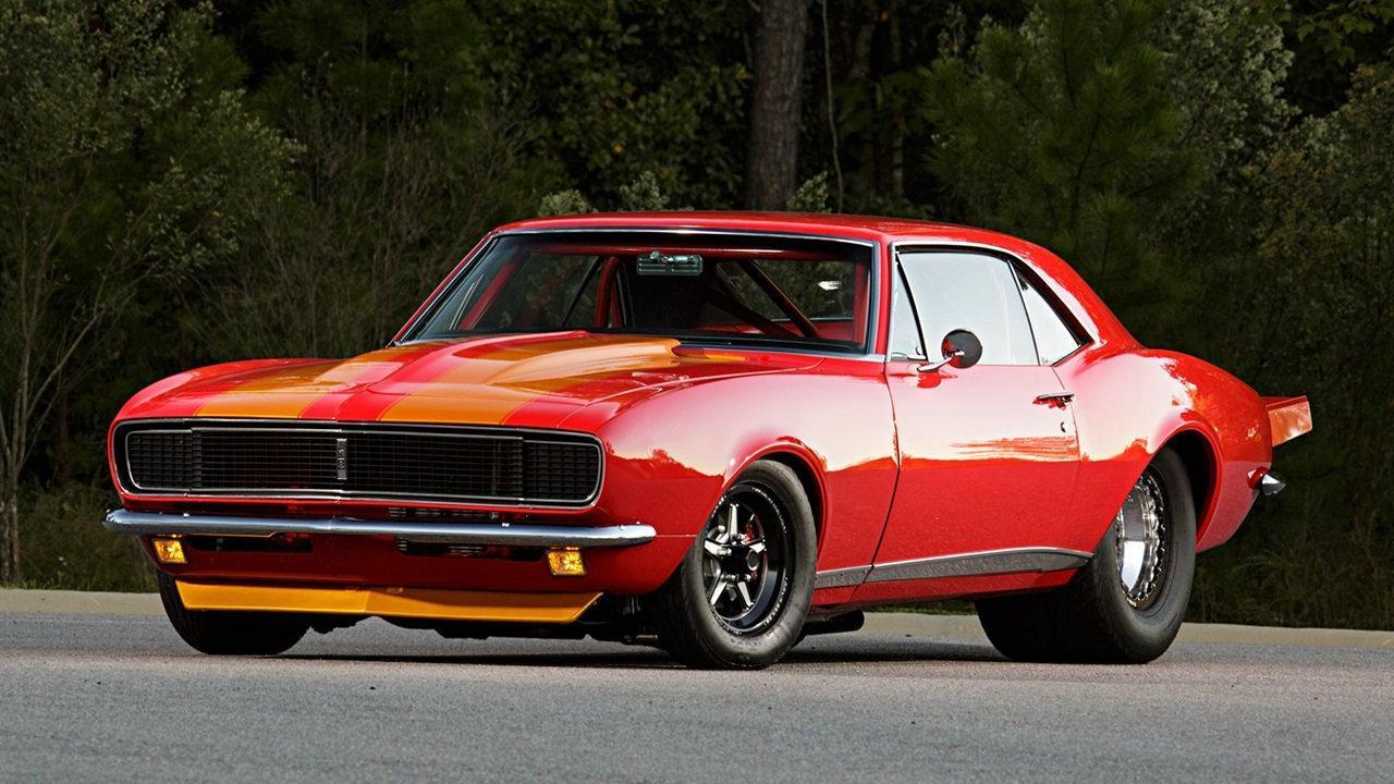 1280x720 Classic Muscle Cars Wallpaper for Android
