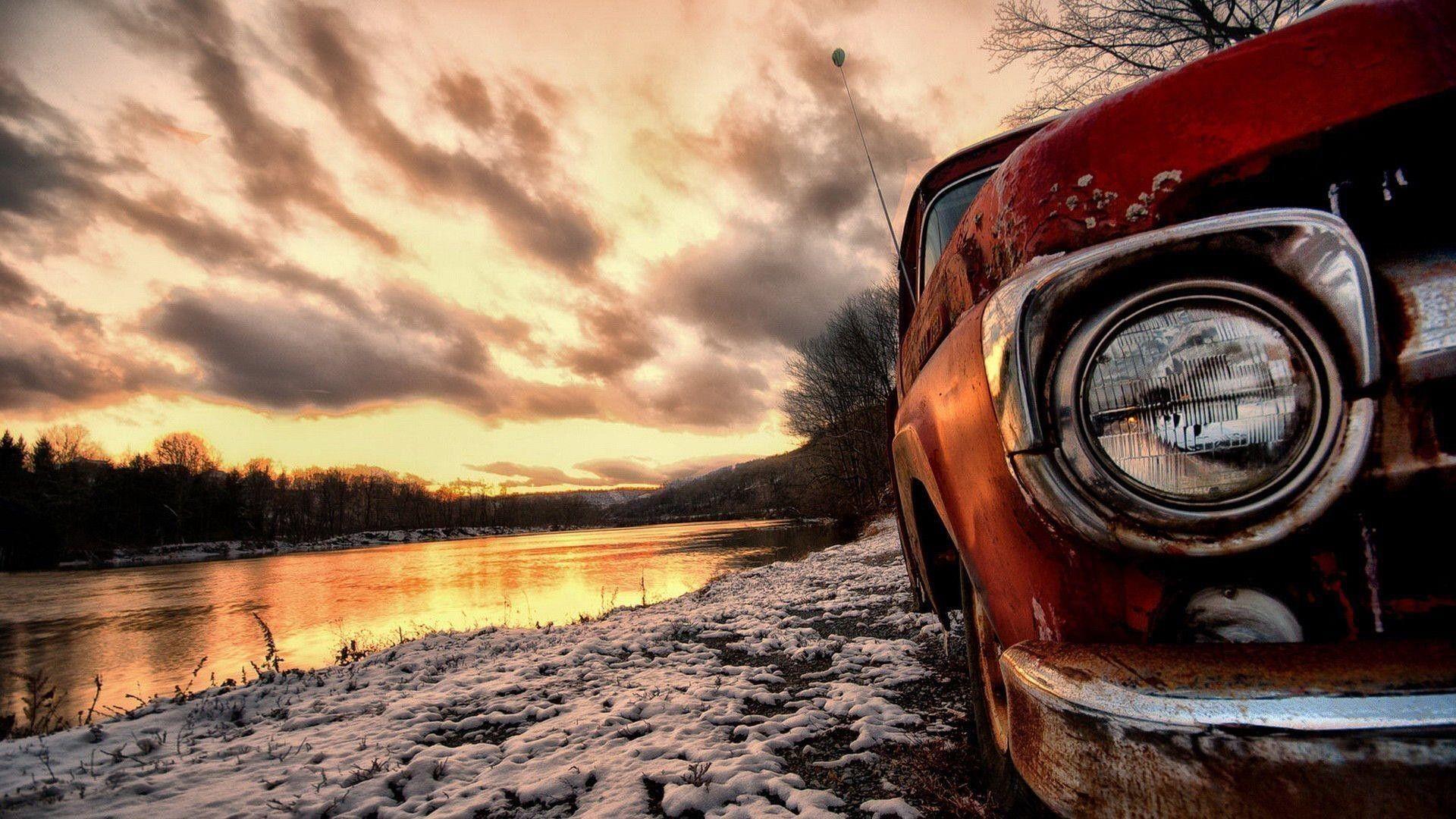1920x1080 Vintage Car Wallpaper