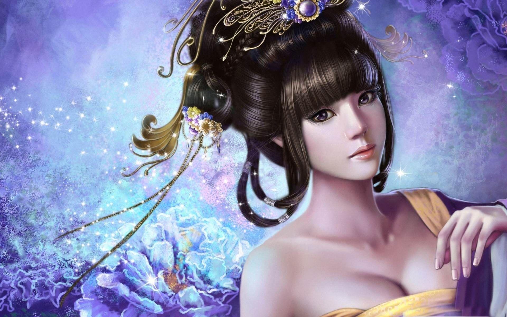 1920x1200 Fantasy Princess Wallpaper