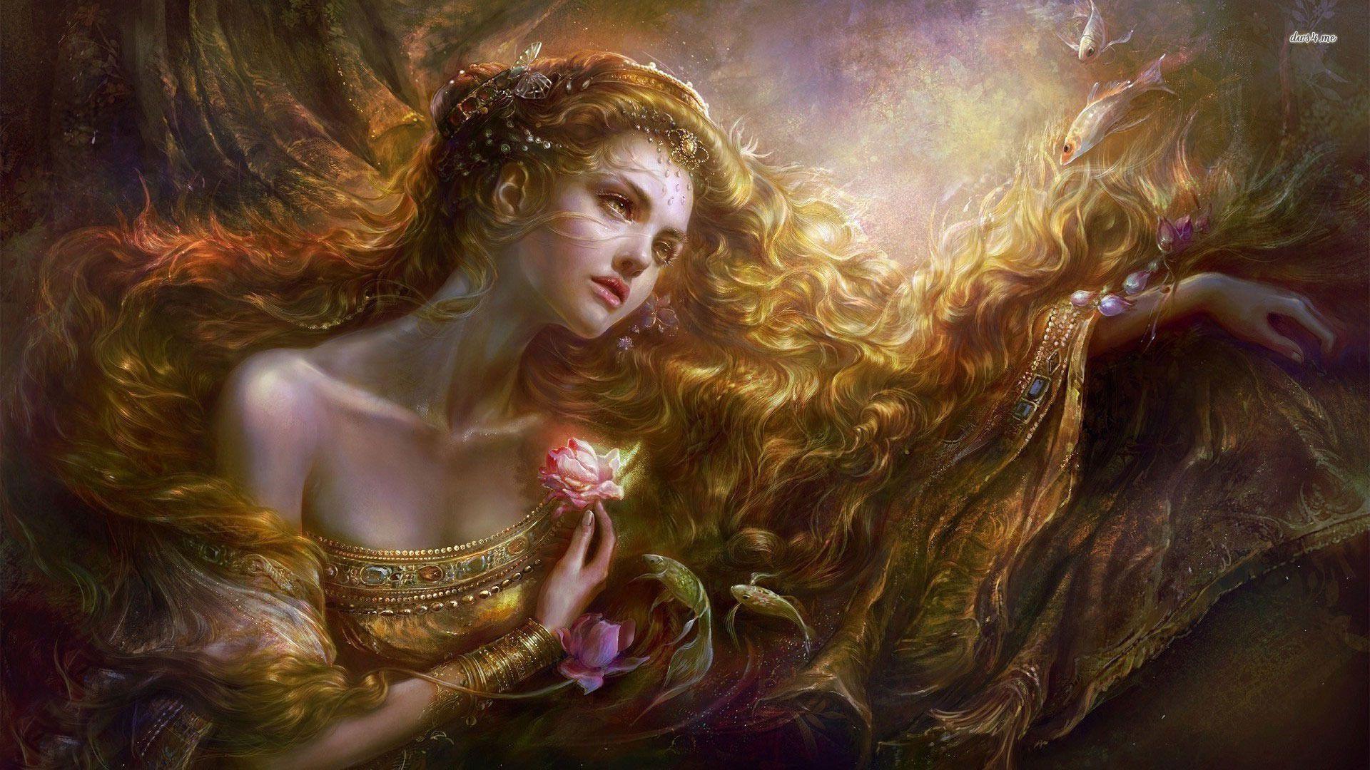 1920x1080 Princess Fantasy Wallpaper