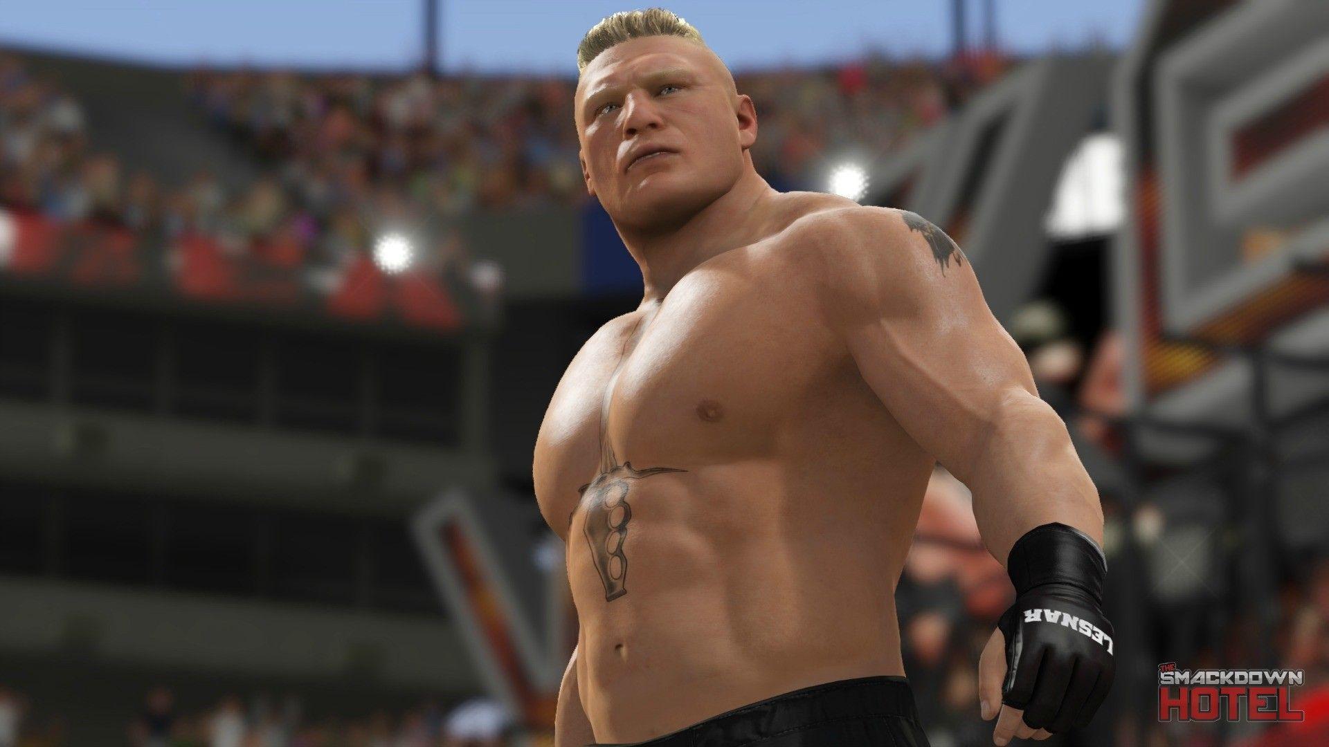 1920x1080 Wwe 2k17 Brock Lesnar Wallpaper Background Festival Wallpaper
