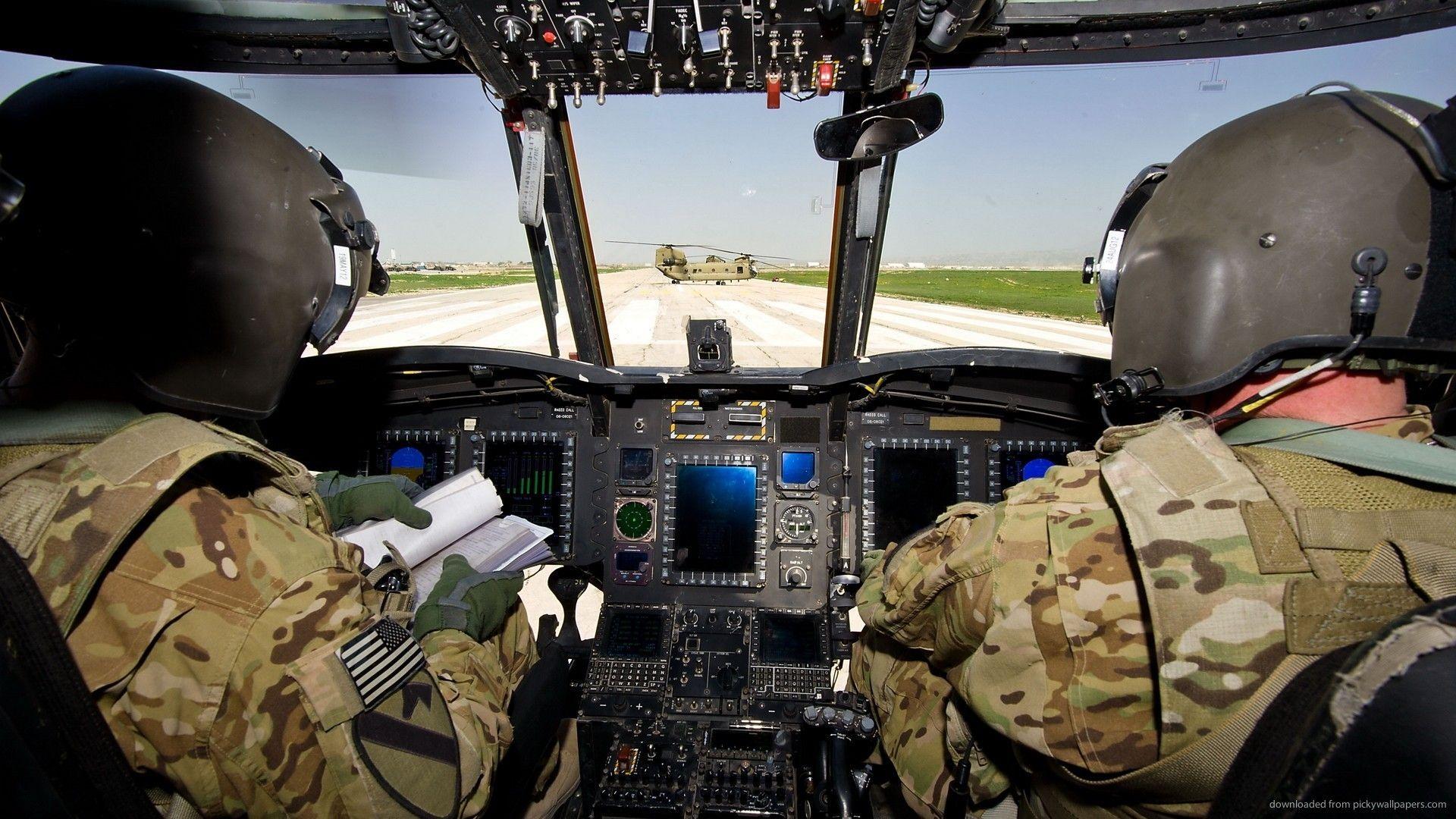 1920x1080 Us Army Helicopter Pilot wallpaper