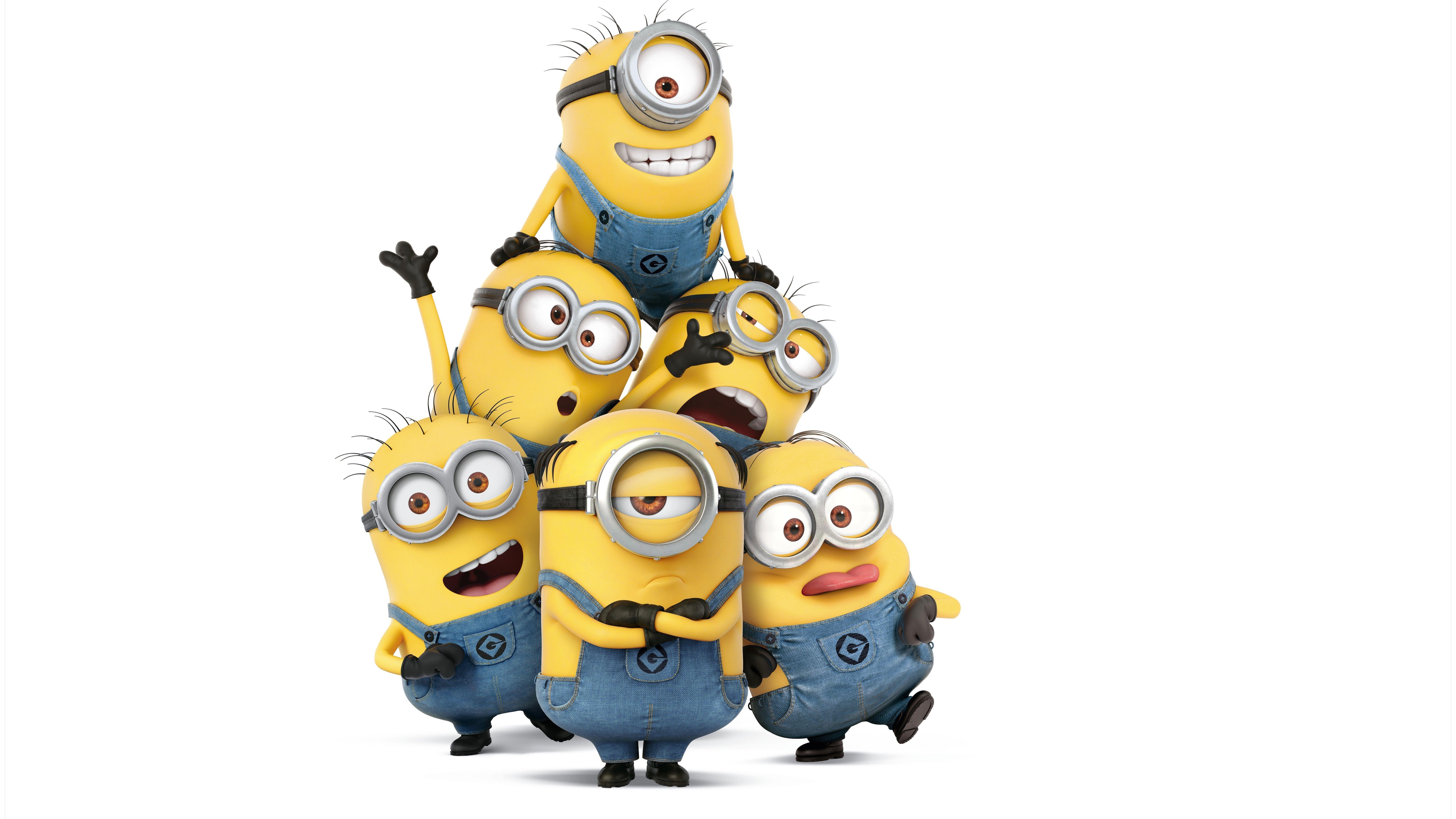 7680x4320 Minions 8k Wallpaper Png, Download Wallpaper