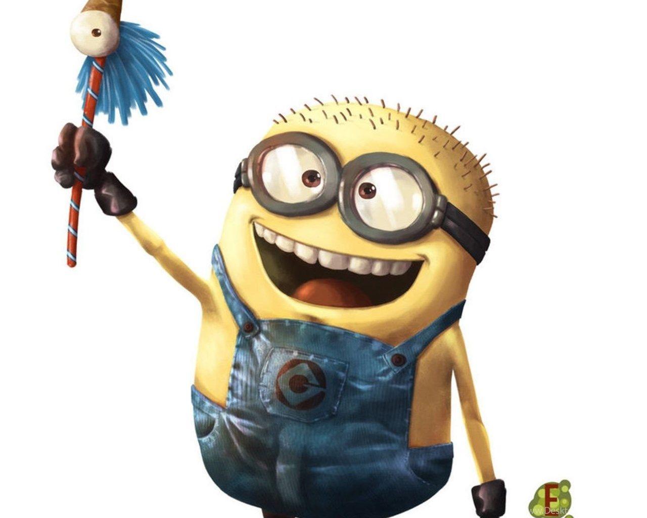 1280x1024 Stupid Minion From The Movie Minions Wallpaper And Image