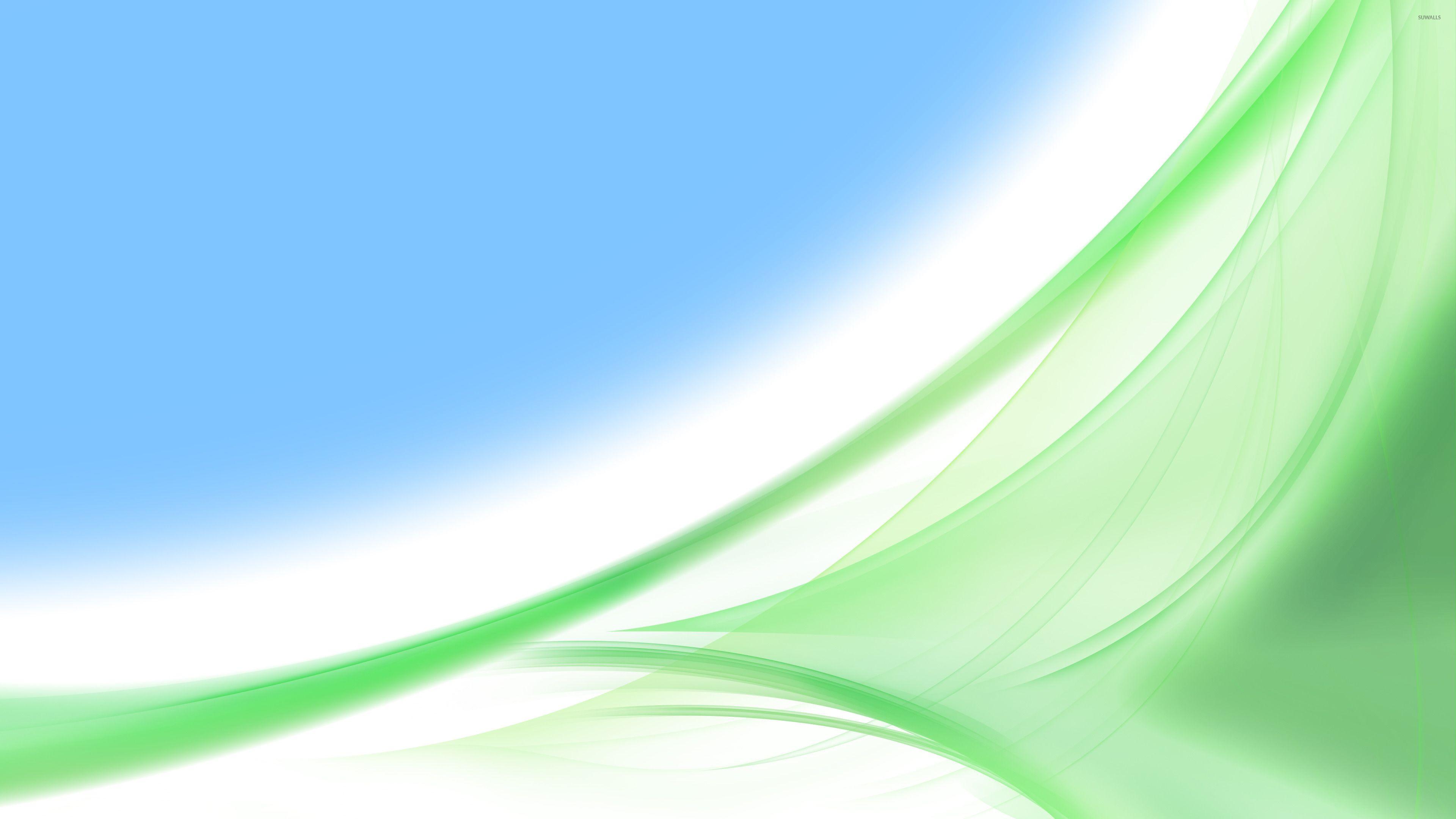 green abstract background