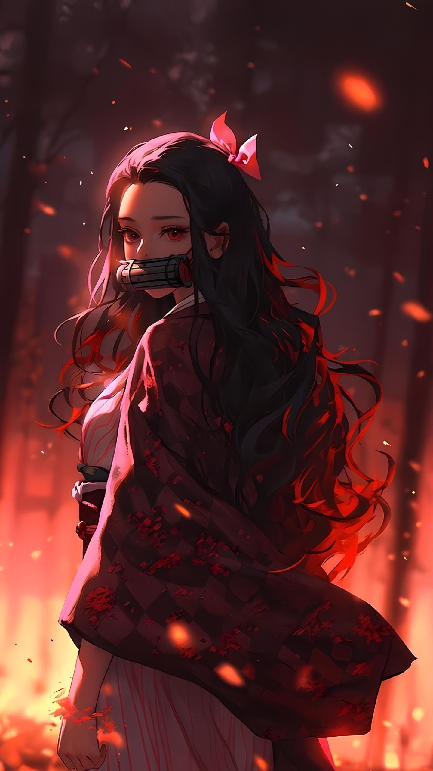 1440x2560 Nezuko Wallpaper -+ Best Nezuko