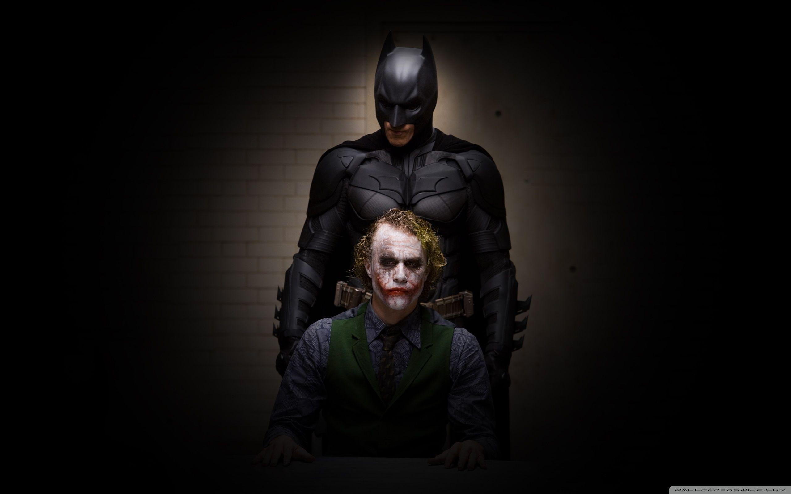 2560x1600 Batman Joker Wallpaper