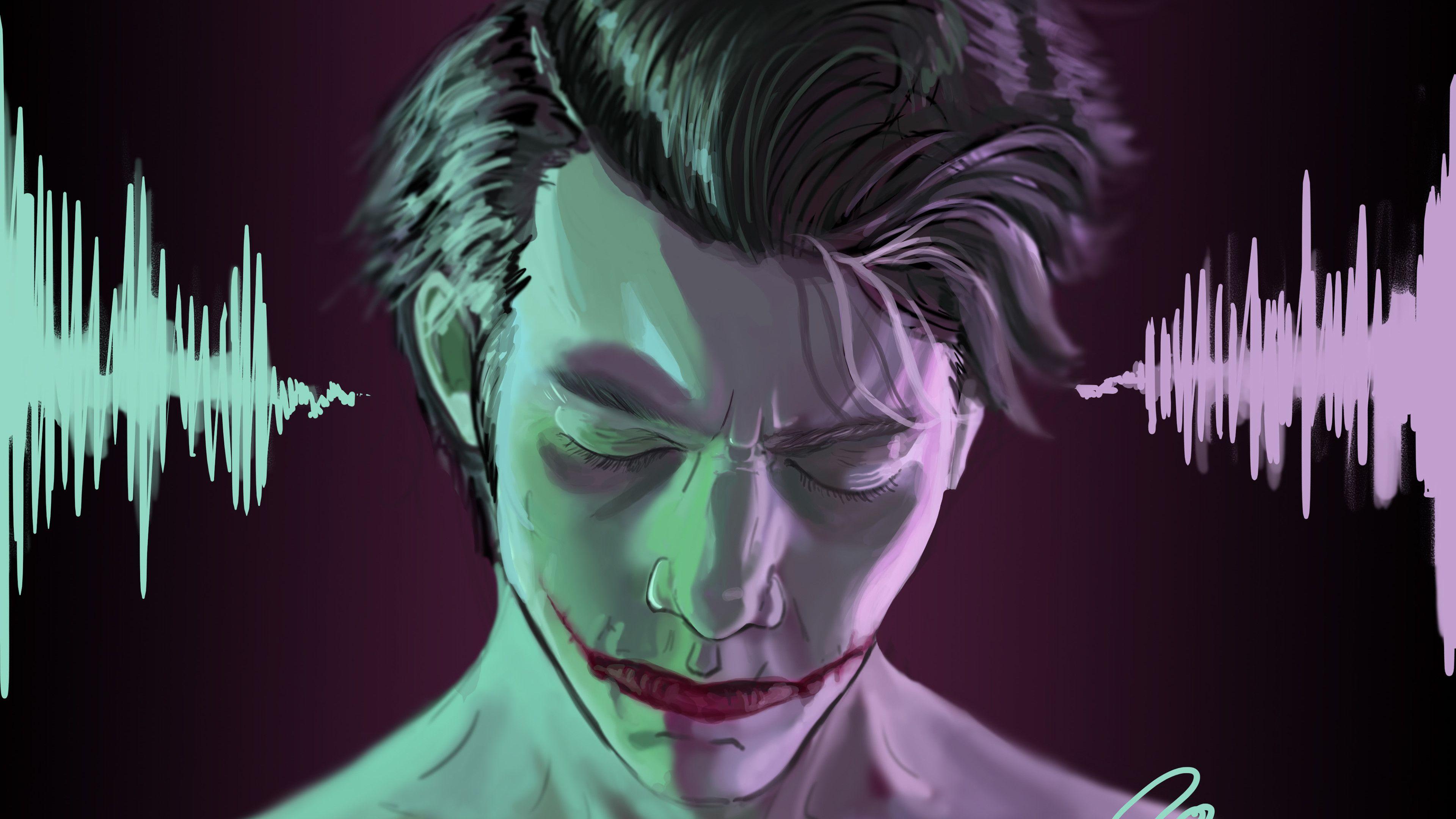 3840x2160 Wallpaper 4k Sensitive Side Joker 4k Wallpaper, Artist