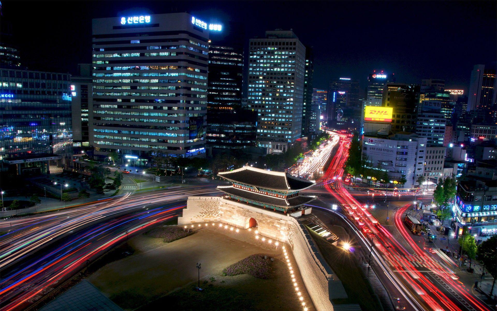 1920x1200 Seoul Wallpaper background picture
