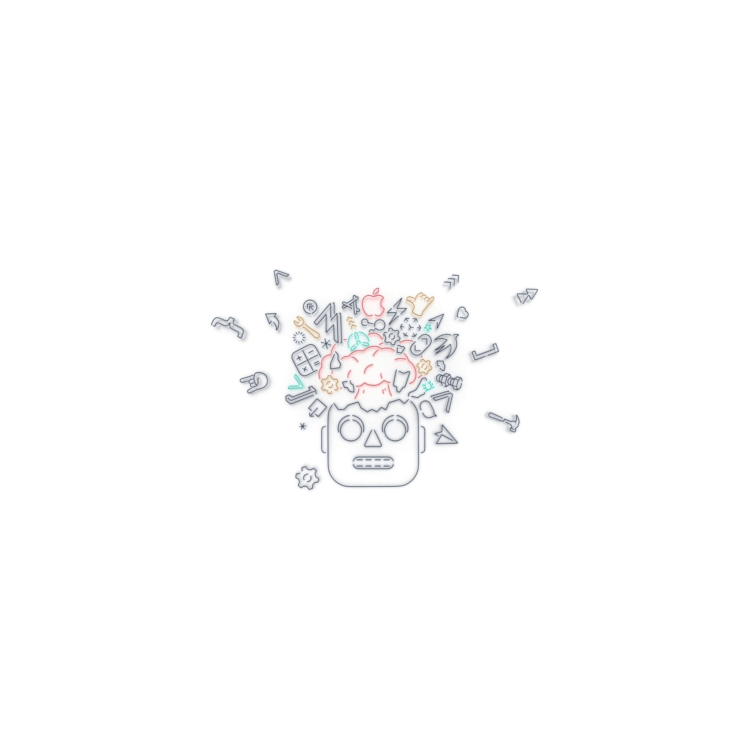 2524x2524 WWDC 2019 wallpaper