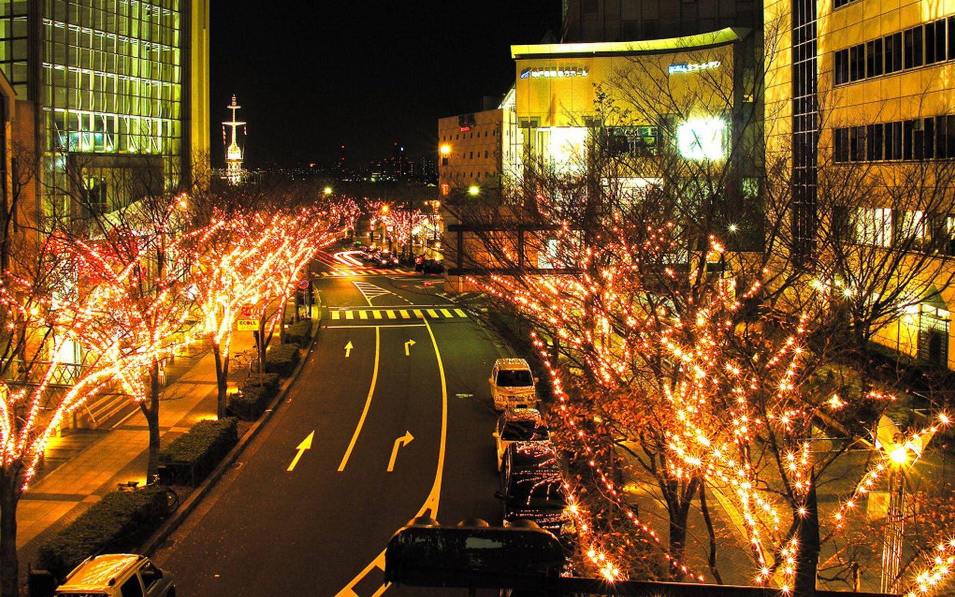 1920x1200 Tokyo Urban Roads One Way Street Wallpaper