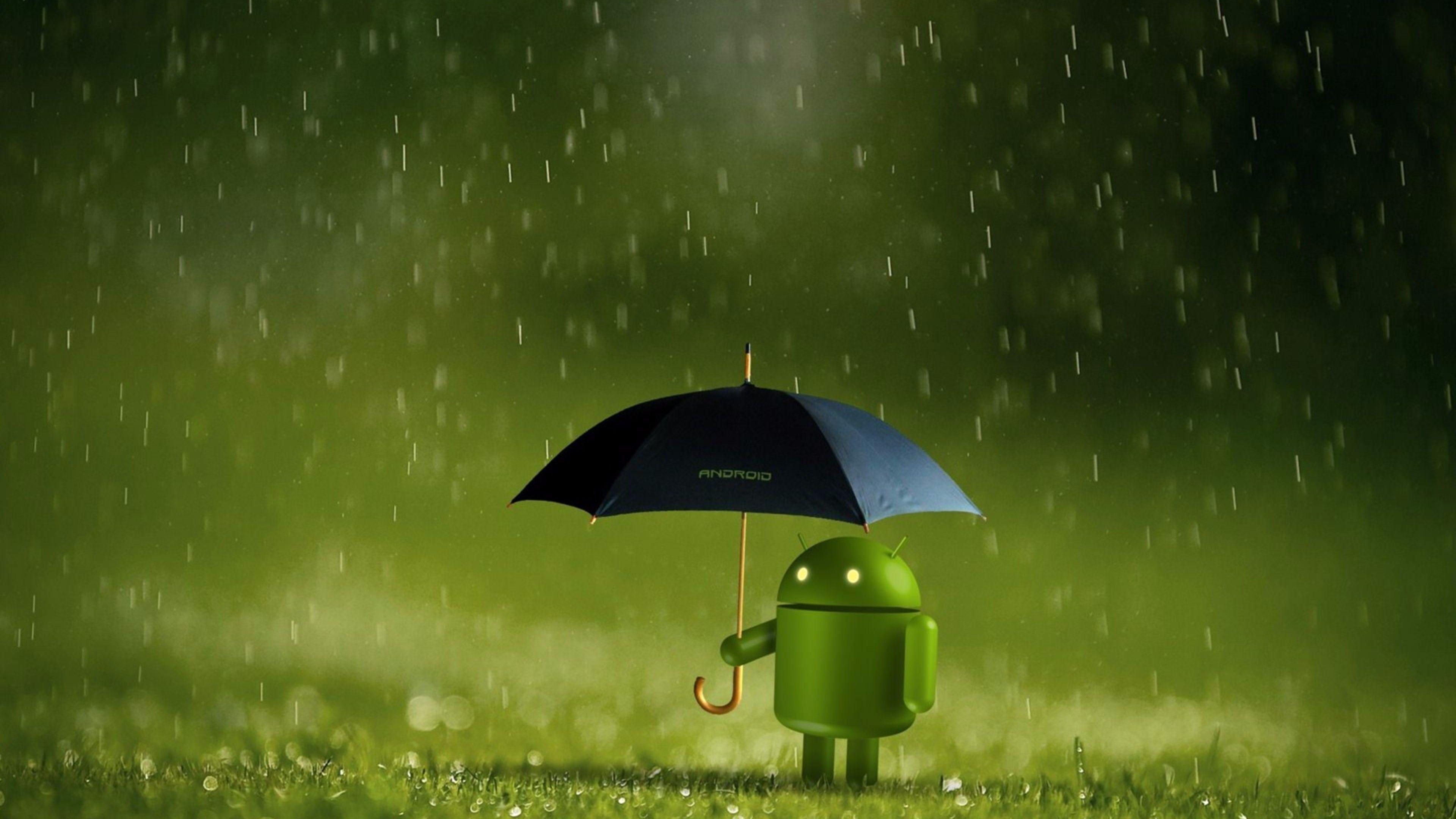 3840x2160 Android Logo Wallpaper