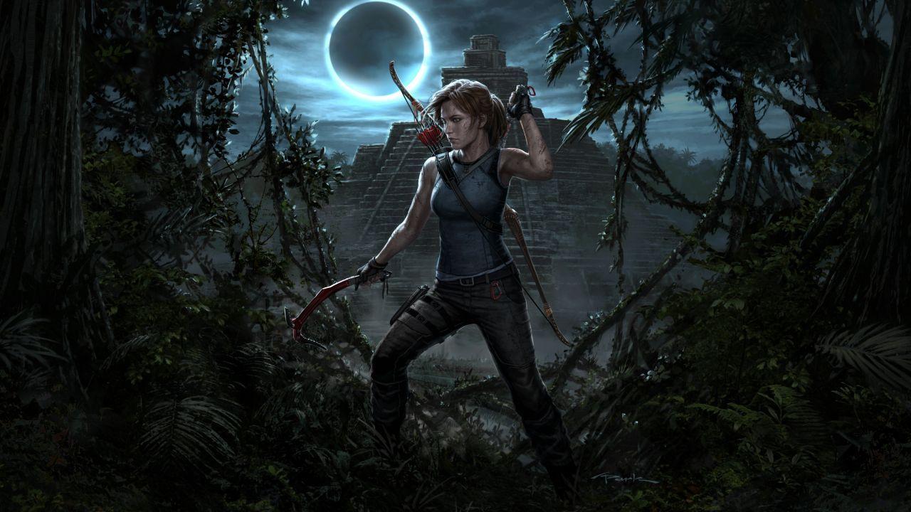 1280x720 Wallpaper Shadow of the Tomb Raider, Lara Croft, 2018