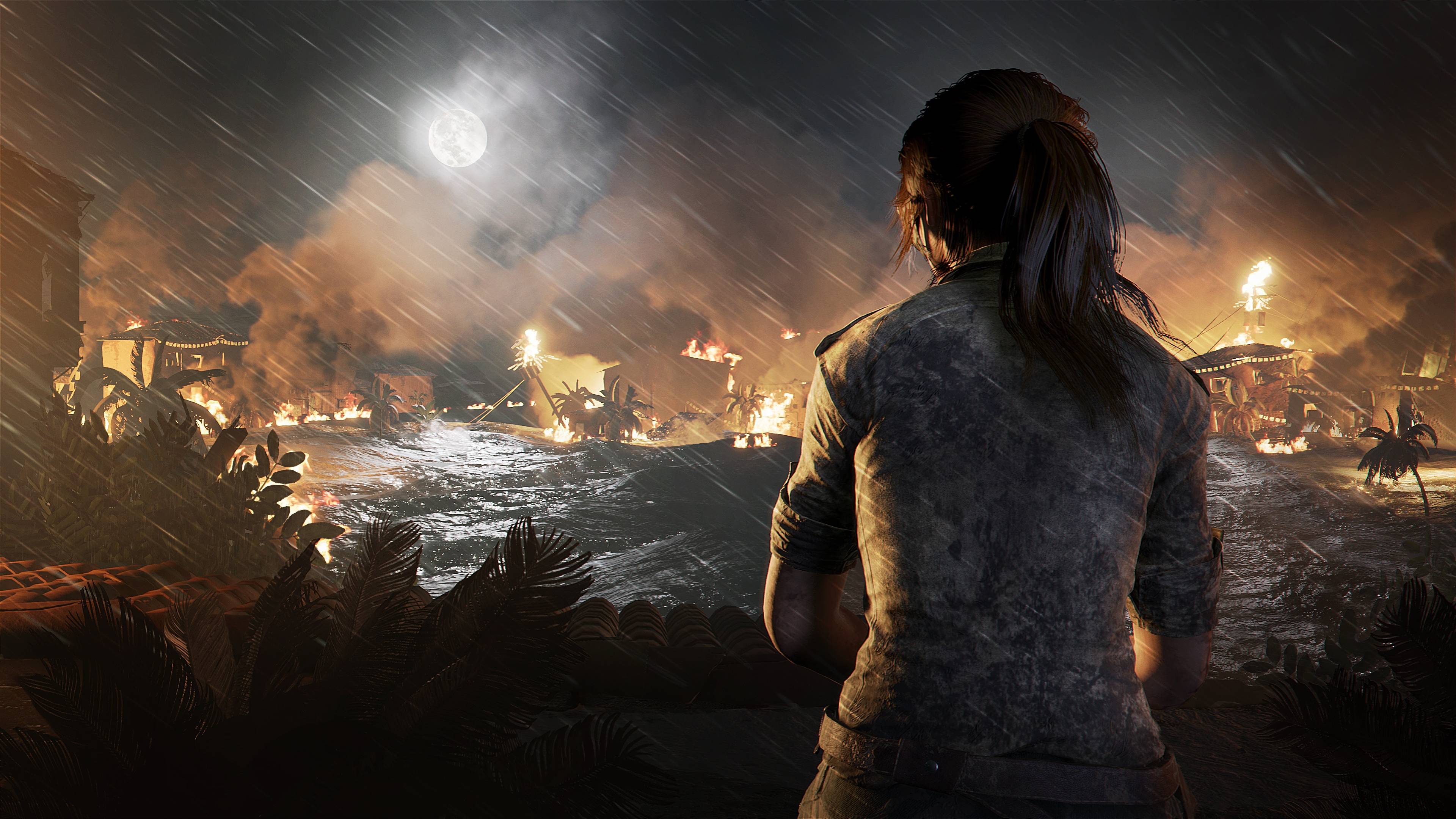 3840x2160 Shadow of The Tomb Raider Lara Croft 4K